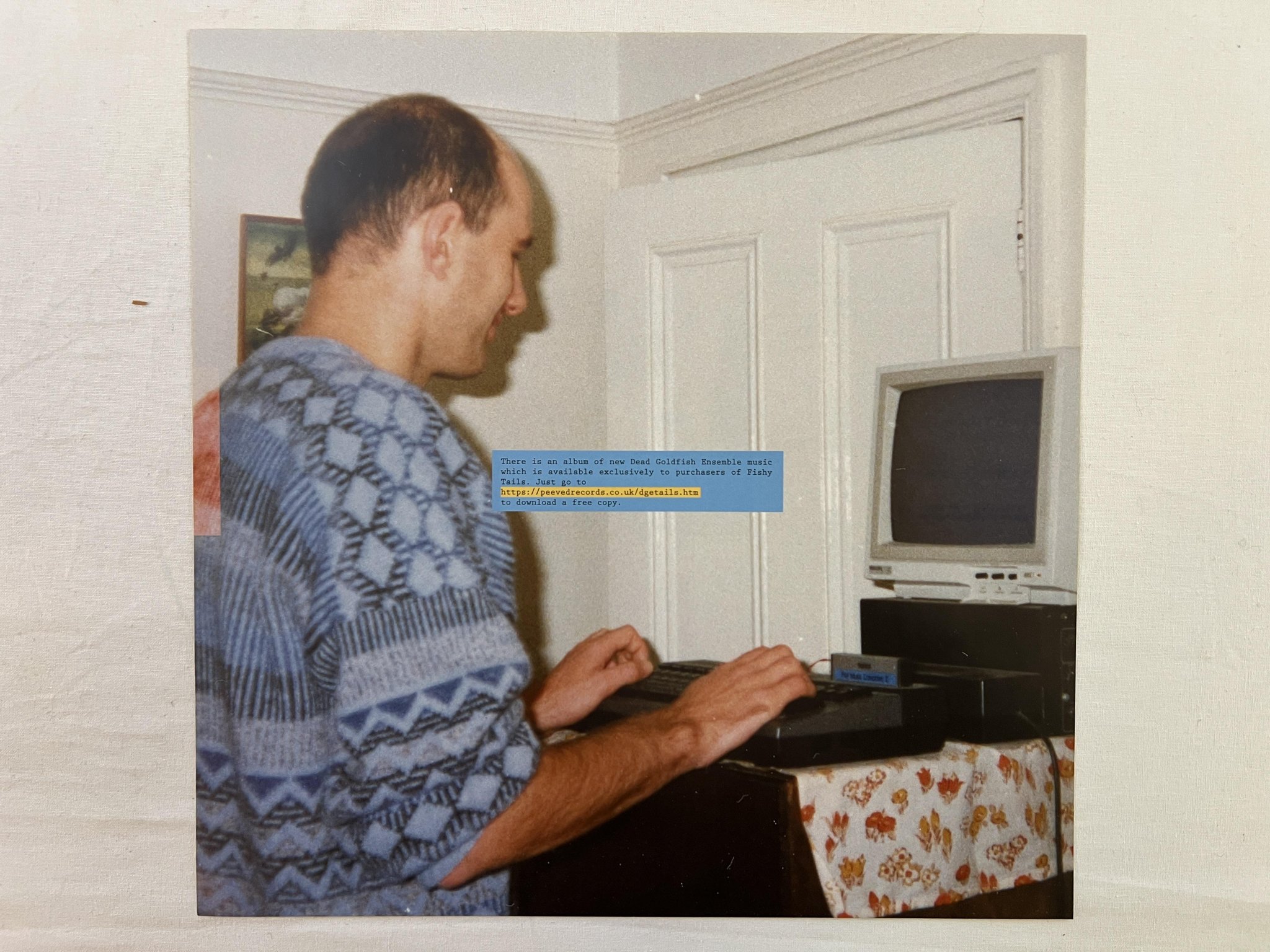 Omslagsbild för skivan THE DEAD GOLDFISH ENSEMBLE Fishy Tales LP 2021 Japan Conatala-003