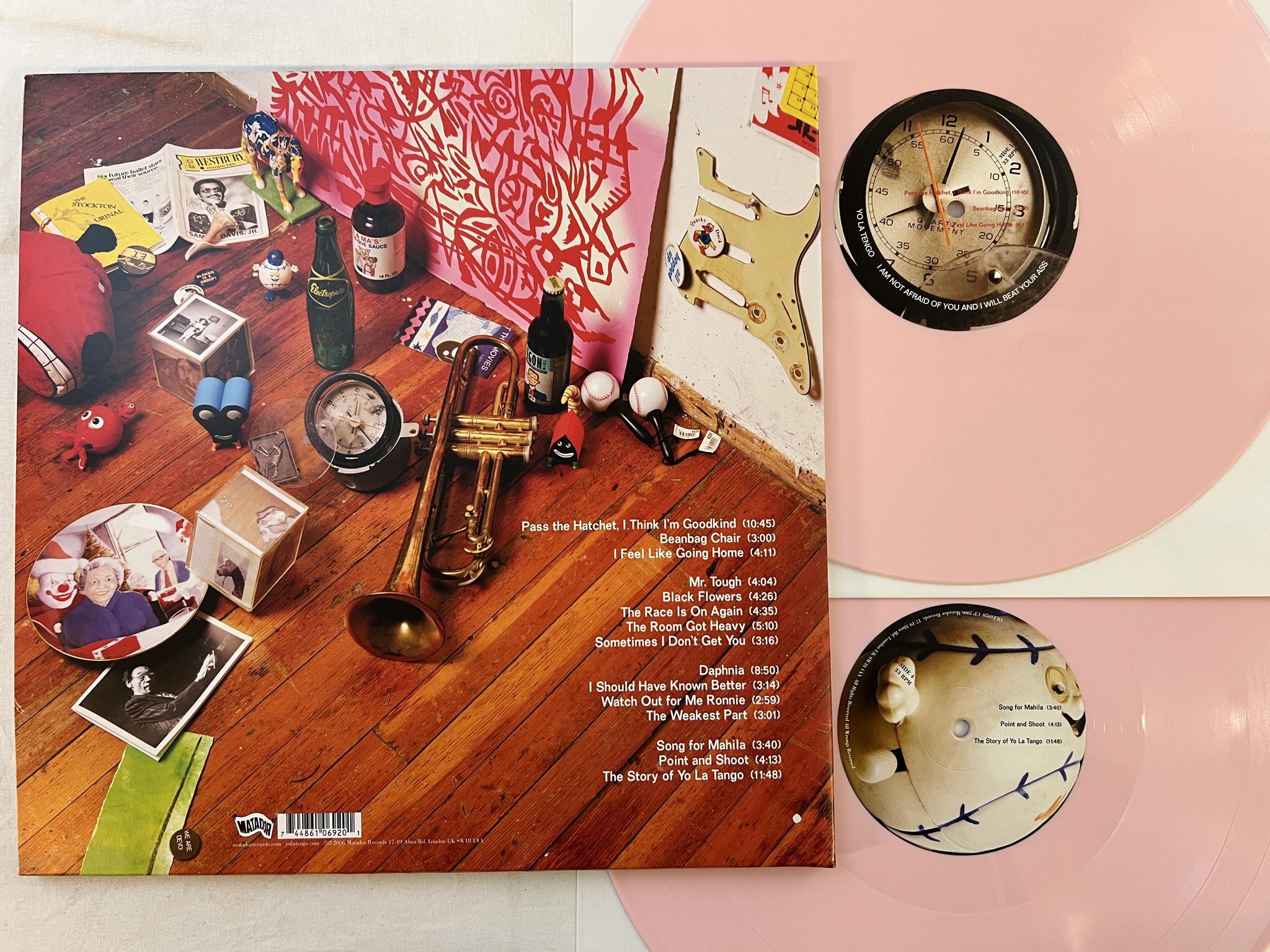 Omslagsbild för skivan YO LA TENGO I am not afraid of you... 2xLP 2006 MATADOR OLE 6920