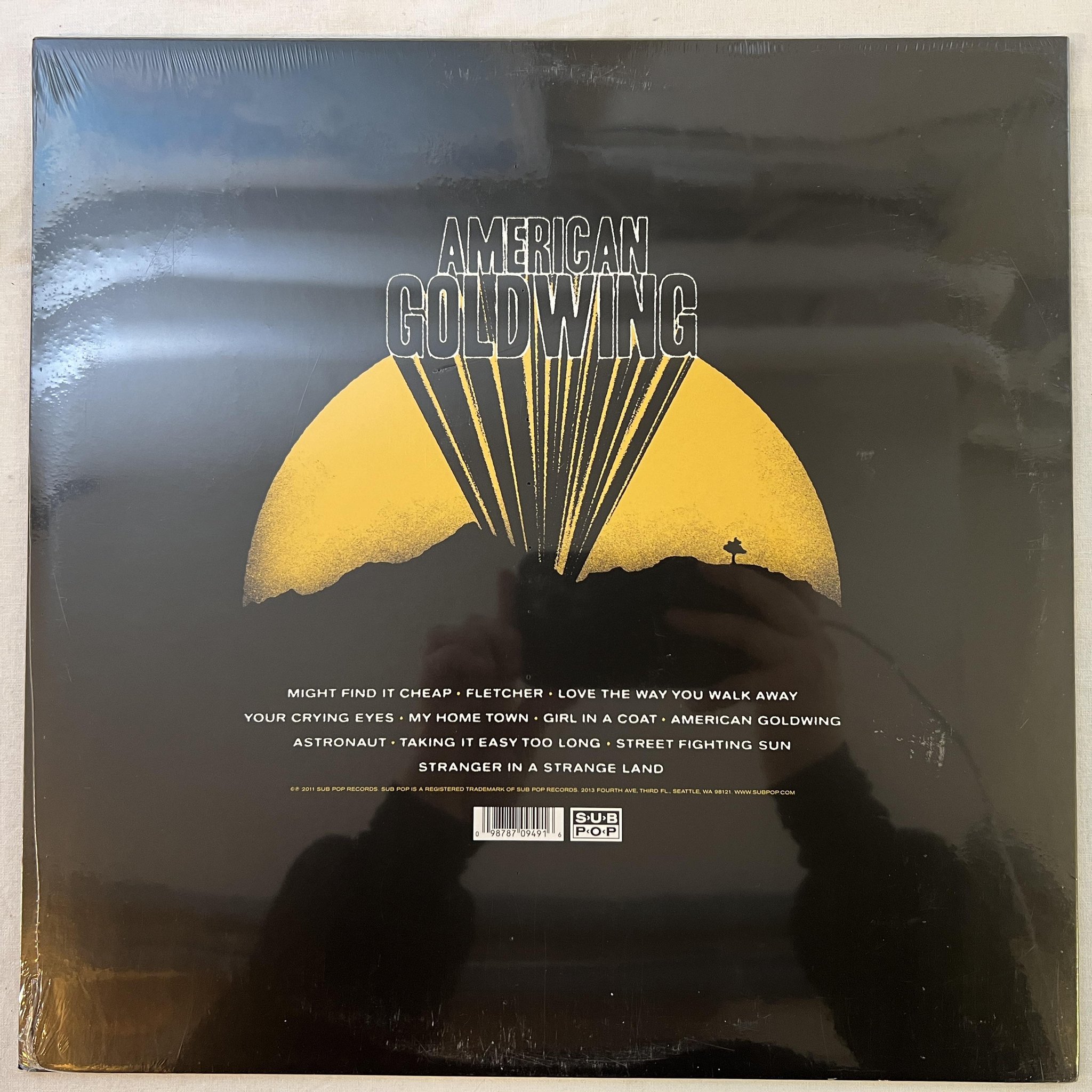 Omslagsbild för skivan BLITZEN TRAPPER american goldwing LP SUB POP SP 949 ** SEALED **