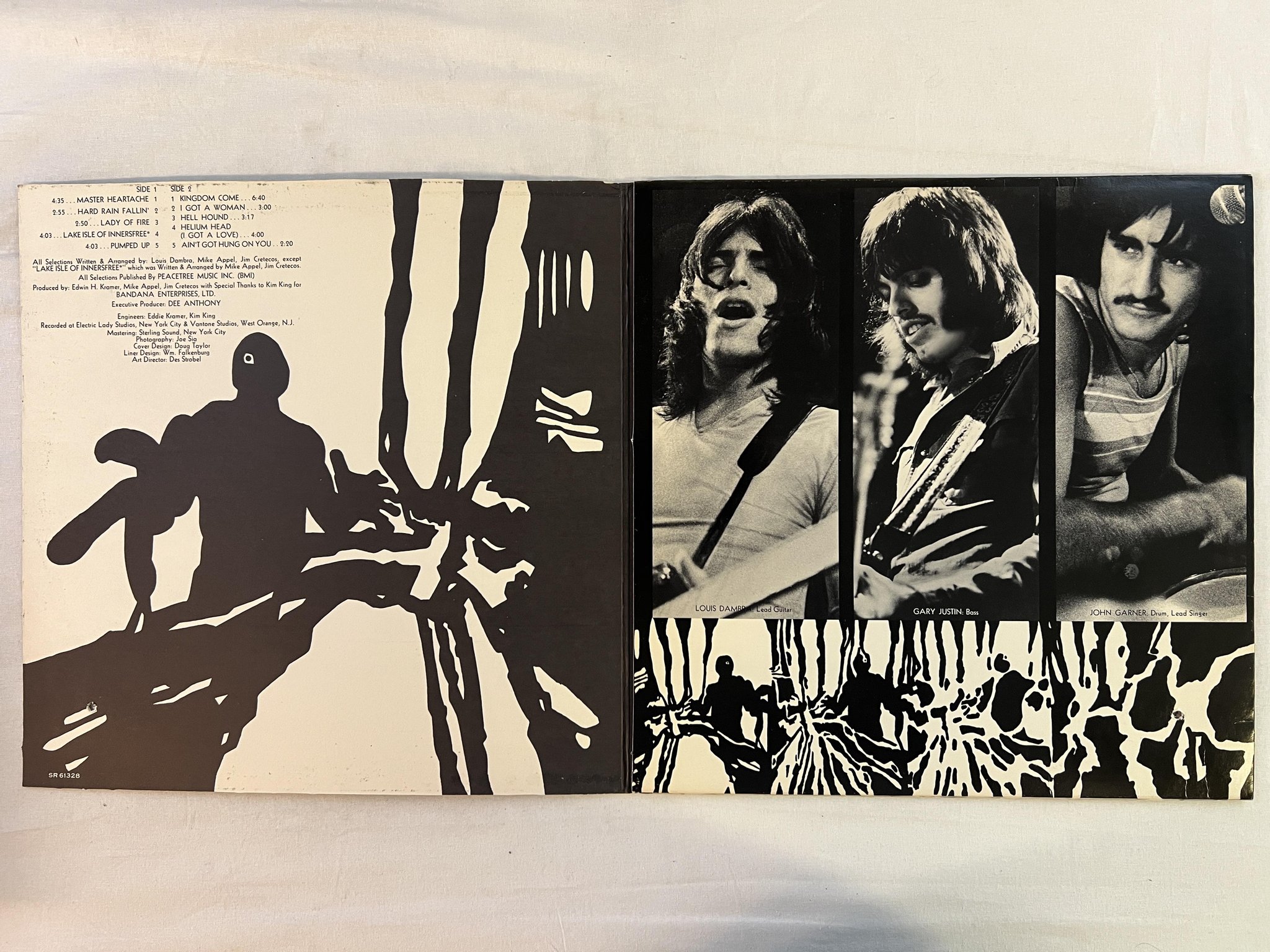 Omslagsbild för skivan SIR LORD BALTIMORE kingdom come LP -70 US MERCURY SR-61328 ** RARE **