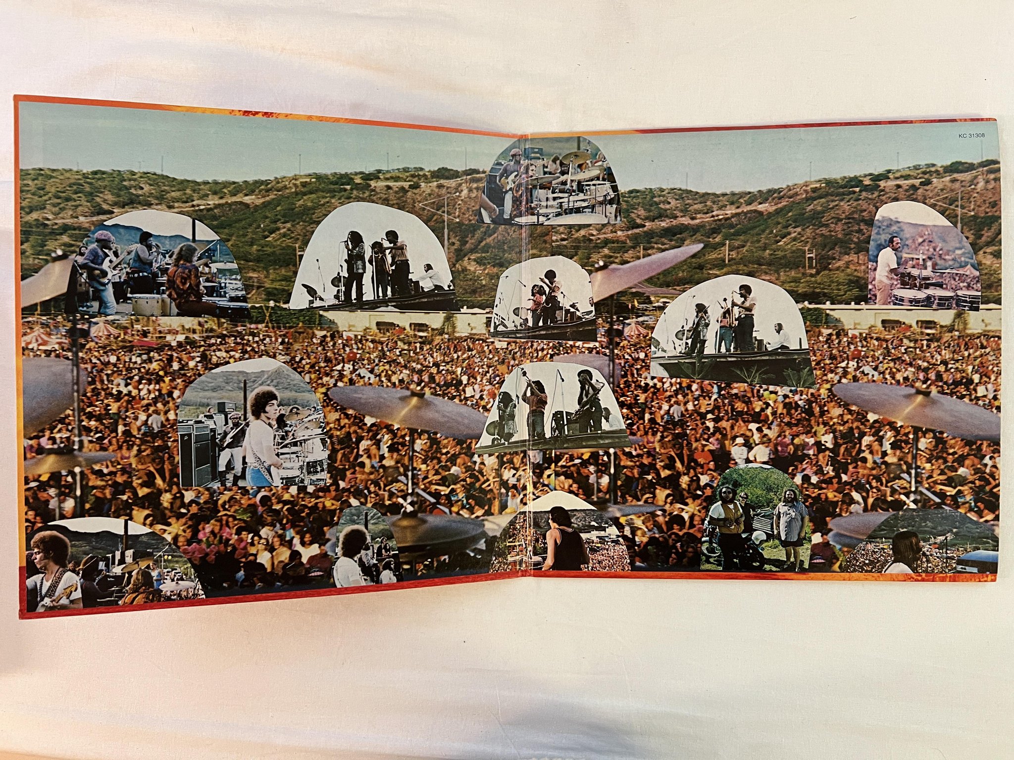 Omslagsbild för skivan SANTANA & BUDDY MILES live! LP -72 US COLUMBIA KC 31308