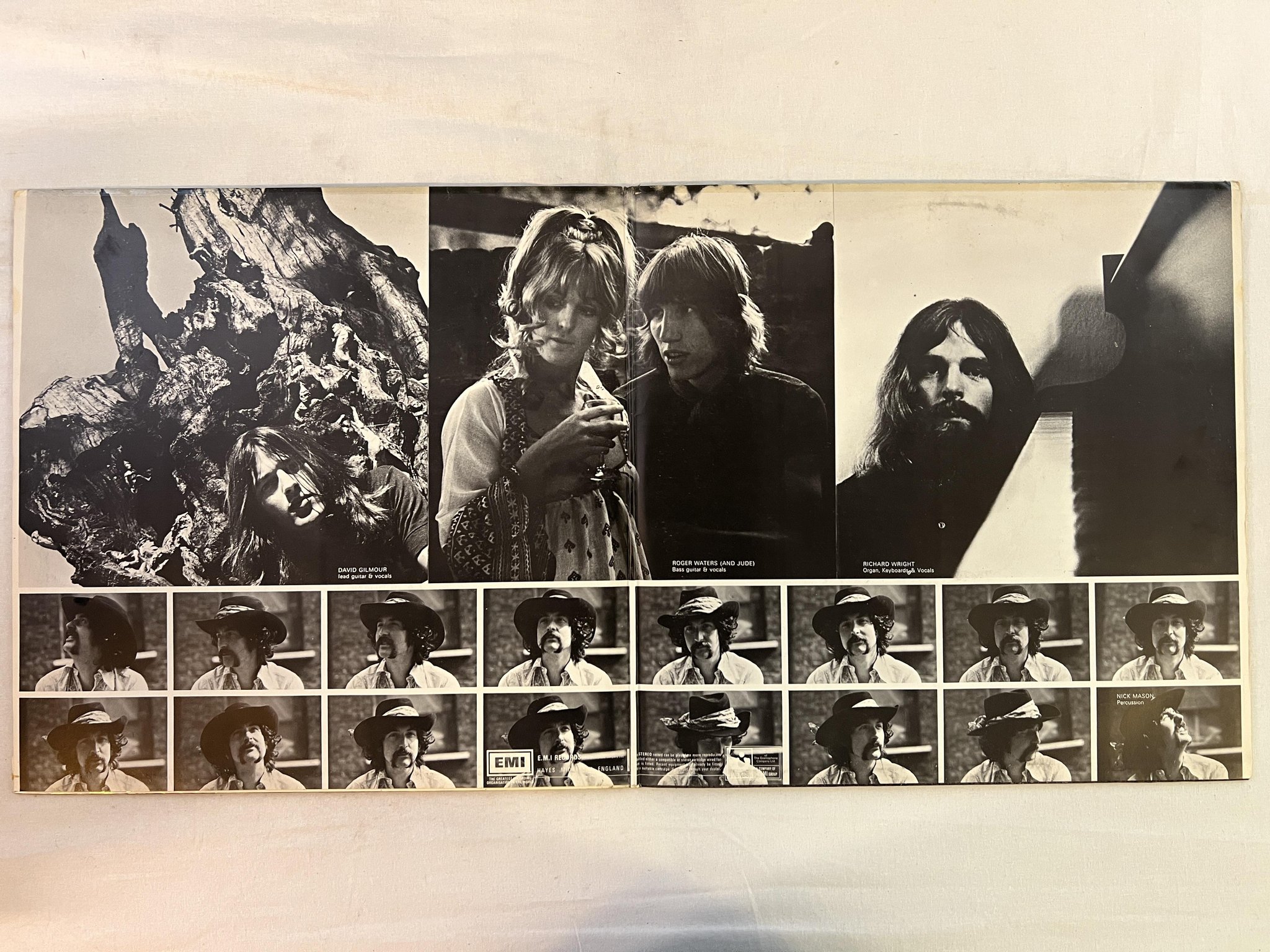 Omslagsbild för skivan PINK FLOYD ummagumma 2xLP Ger HARVEST 1C 188-04222