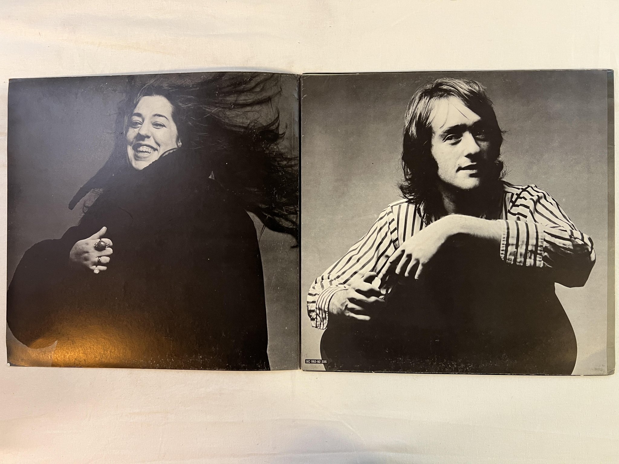 Omslagsbild för skivan DAVE MASON & CASS ELLIOT s/t LP -71 UK PROBE 5C 062-92335
