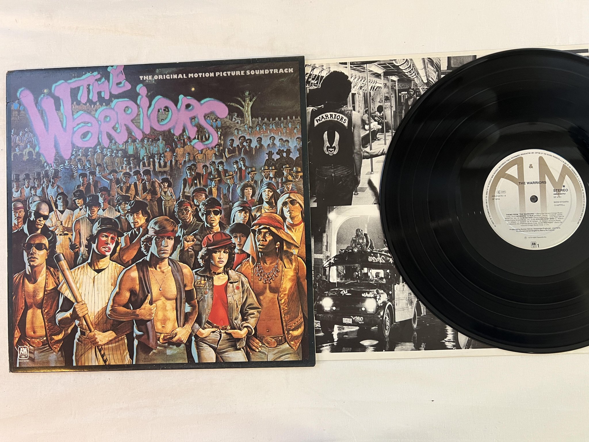 Omslagsbild för skivan V/A the warriors LP -79 Hol A&M AMLH 64761