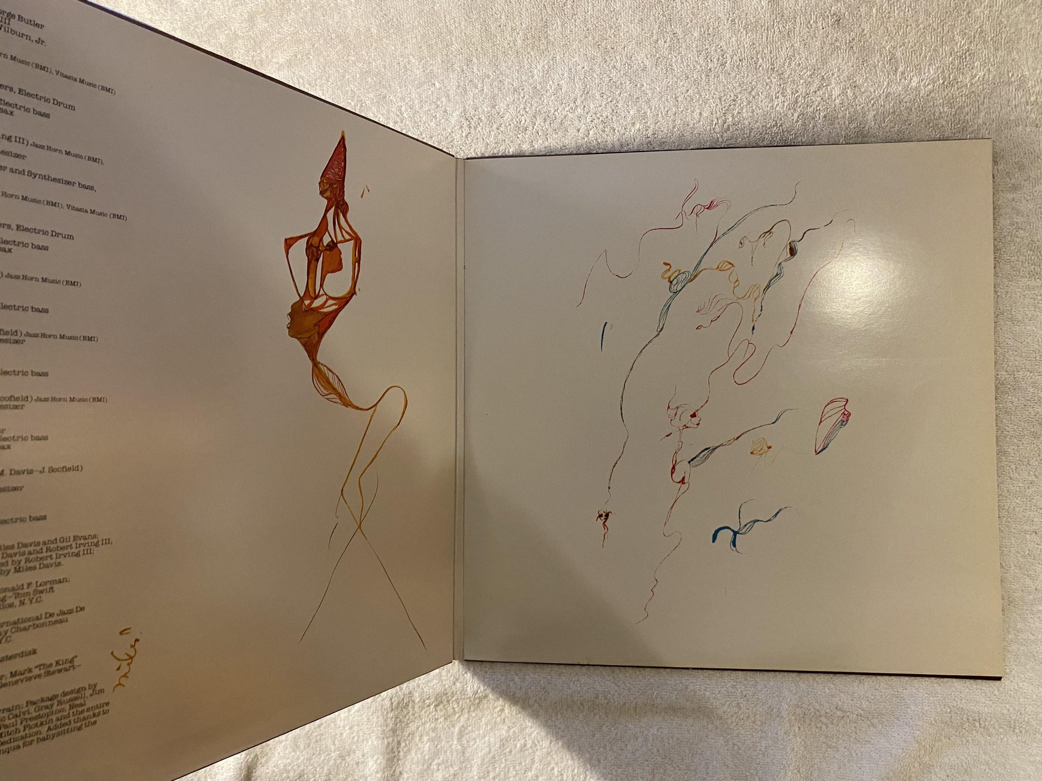 Omslagsbild för skivan MILES DAVIS decoy LP -84 Hol CBS 25951