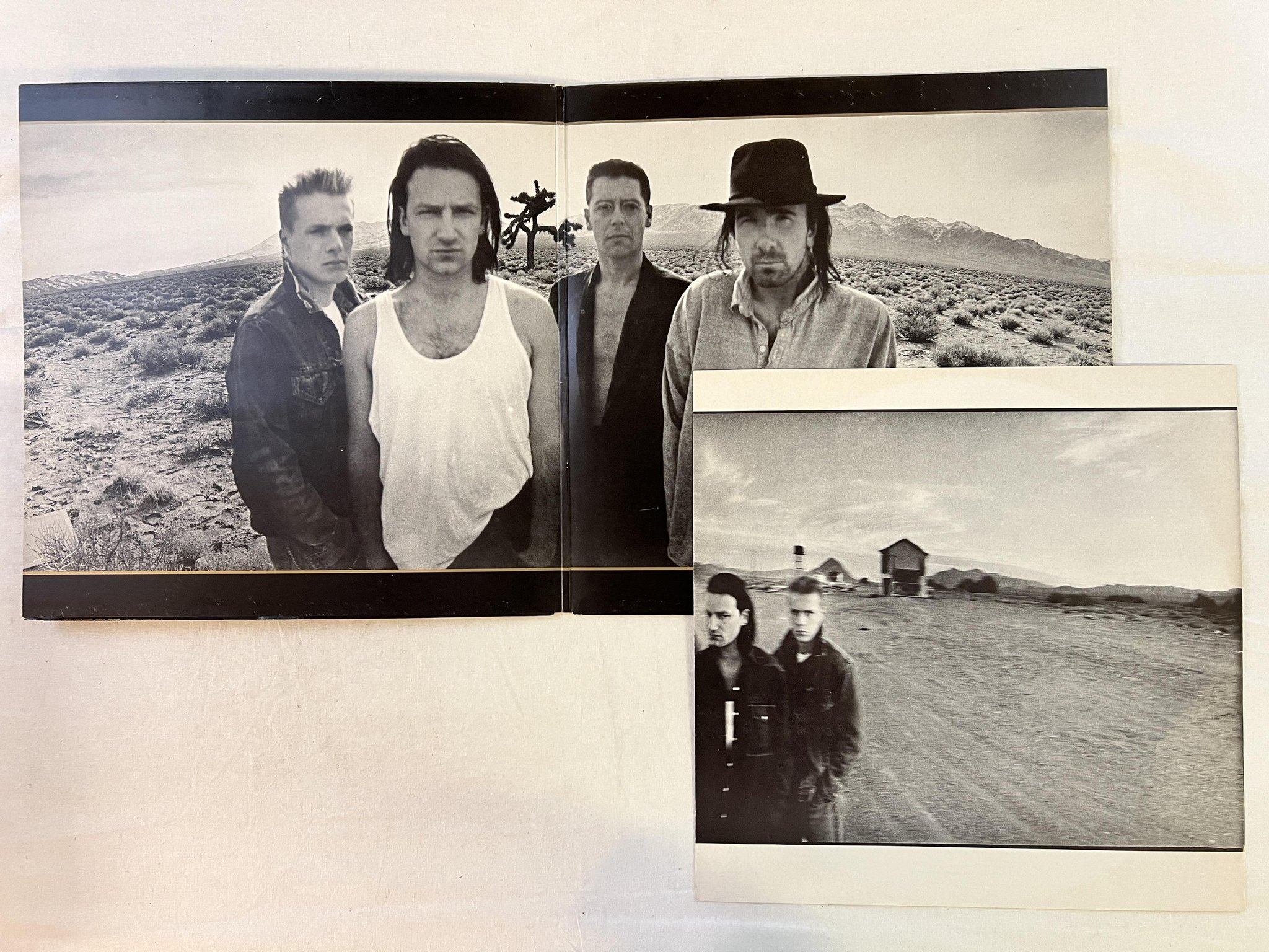 Omslagsbild för skivan U2 the joshua tree LP -87 ncb ISLAND U26