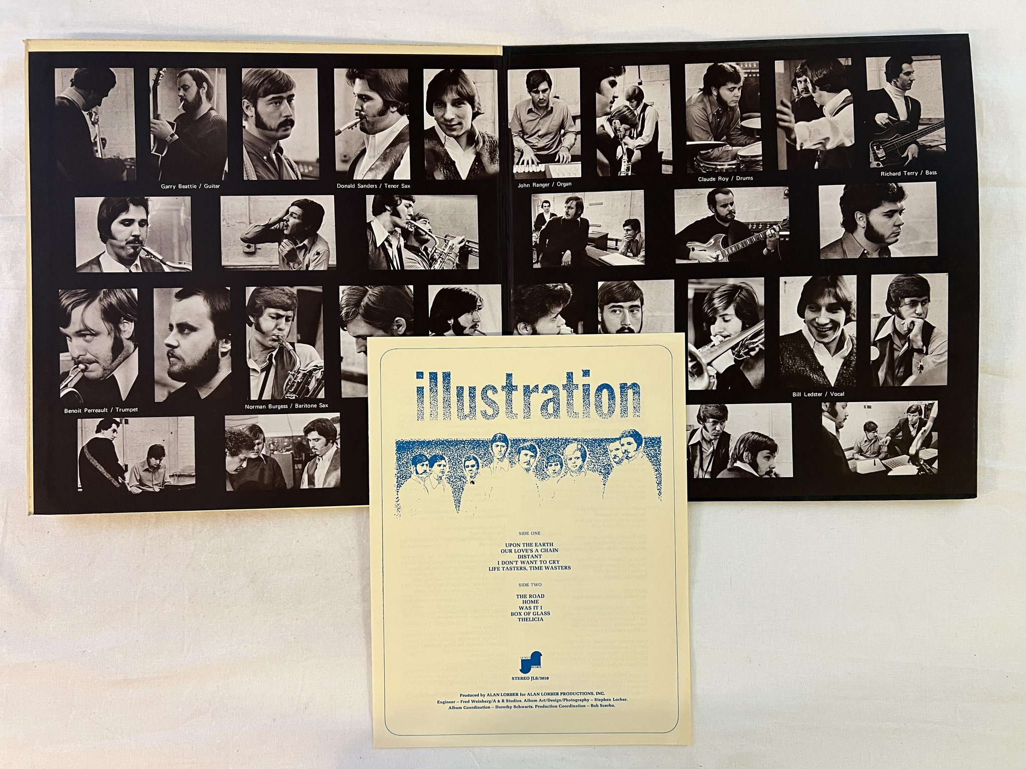 Omslagsbild för skivan ILLUSTRATION s/t LP US JANUS JLS 3010