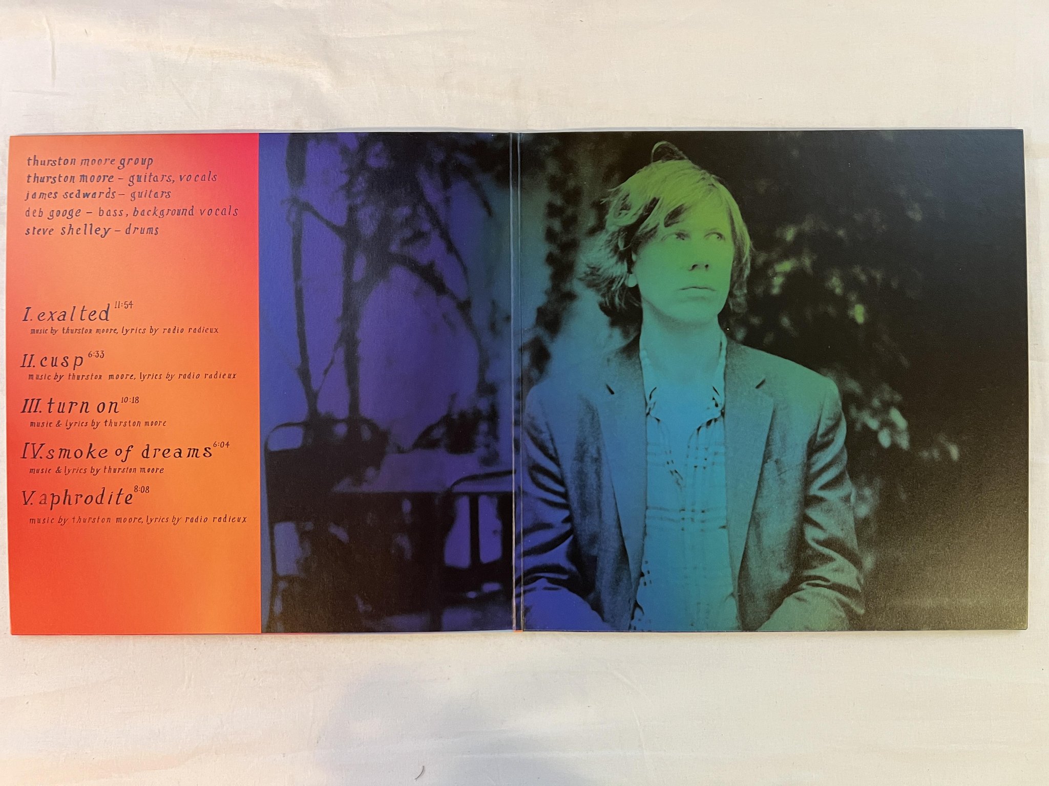 Omslagsbild för skivan THURSTON MOORE Rock N Roll Consciousness 2xLP 2017