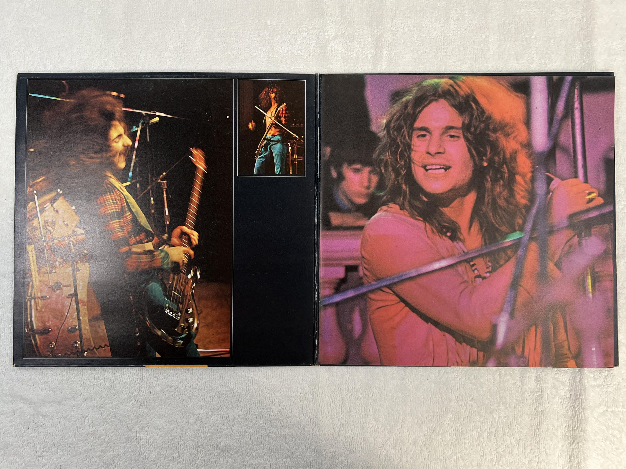 Omslagsbild för skivan BLACK SABBATH VOL 4 LP -72 UK VERTIGO swirl 6360 071