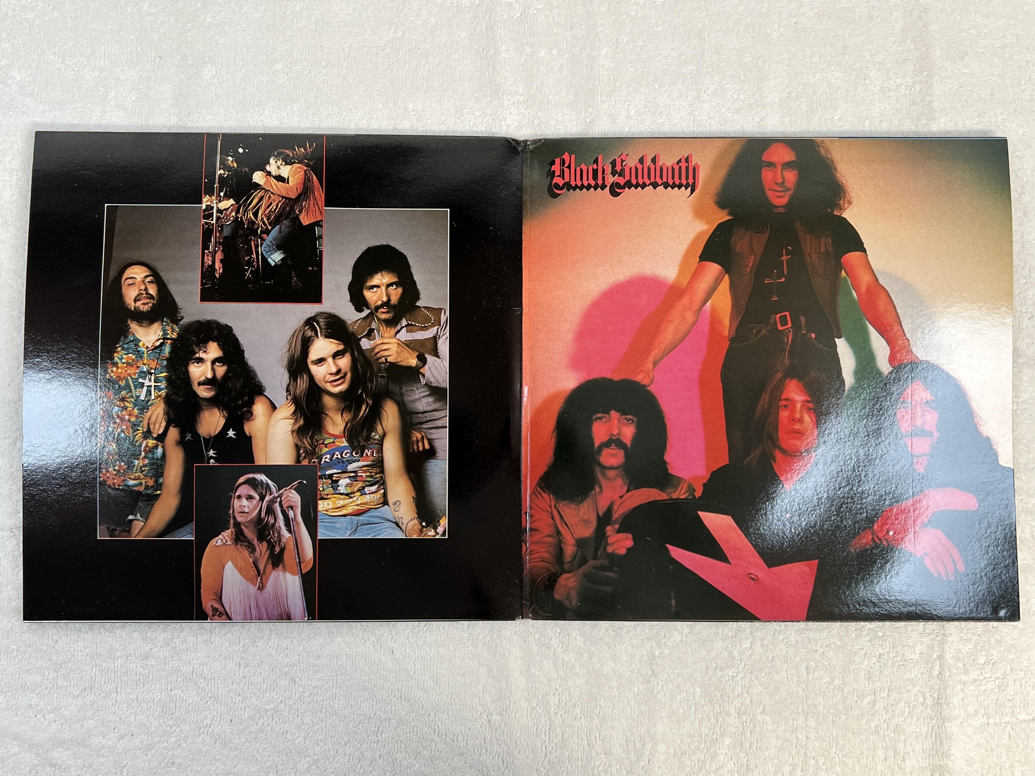 Omslagsbild för skivan BLACK SABBATH the collection 2xLP -85 UK CASTLE COMMUNICATIONS CCSLP 109