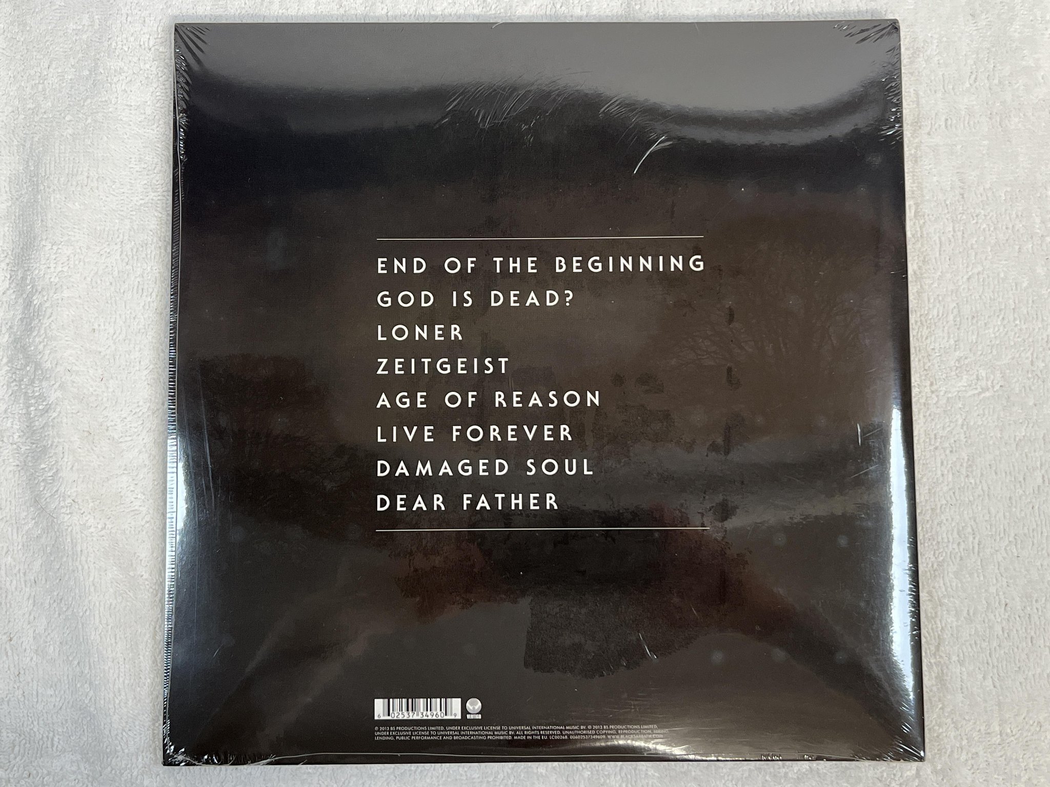 Omslagsbild för skivan BLACK SABBATH 13 2xLP 2013 EU VERTIGO 3734960 *** STILL SEALED ***