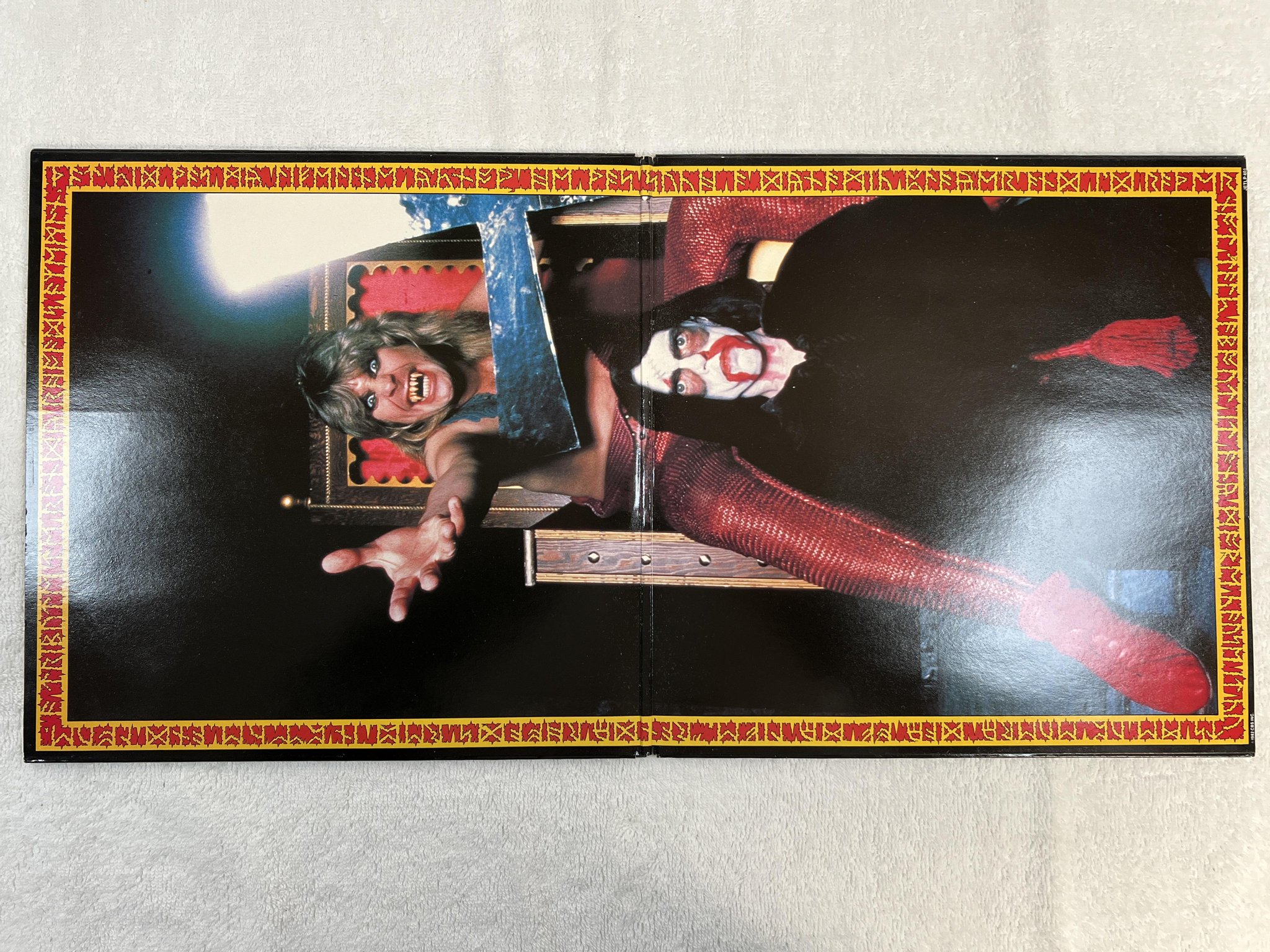 Omslagsbild för skivan OZZY OSBOURNE speak of the devil 2xLP -82 Hol JET LP 401