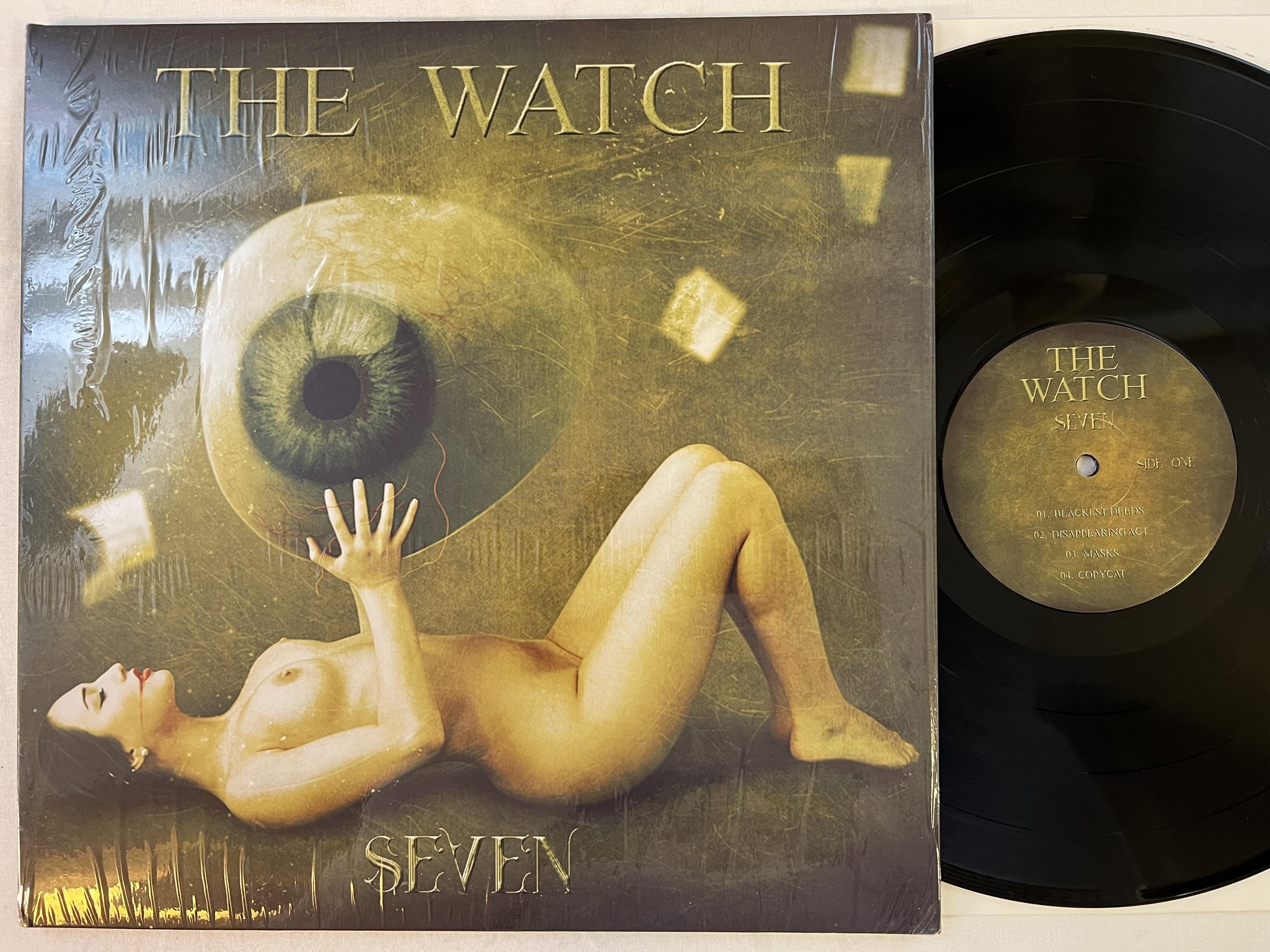 Omslagsbild för skivan THE WATCH Seven LP 2017 Ita PICK UP PKR 31 *** PROG / SYMPHONIC ROCK ***