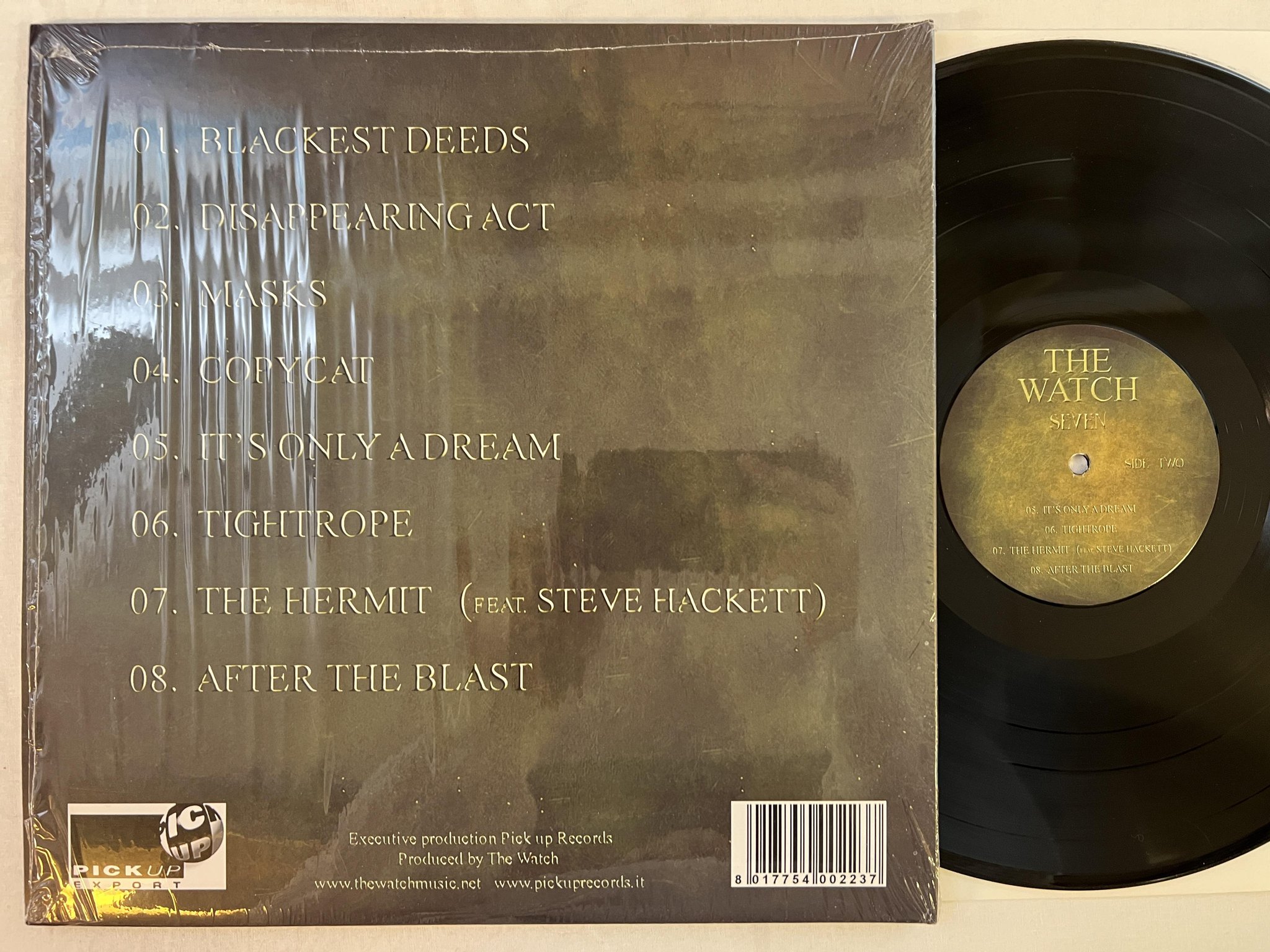 Omslagsbild för skivan THE WATCH Seven LP 2017 Ita PICK UP PKR 31 *** PROG / SYMPHONIC ROCK ***