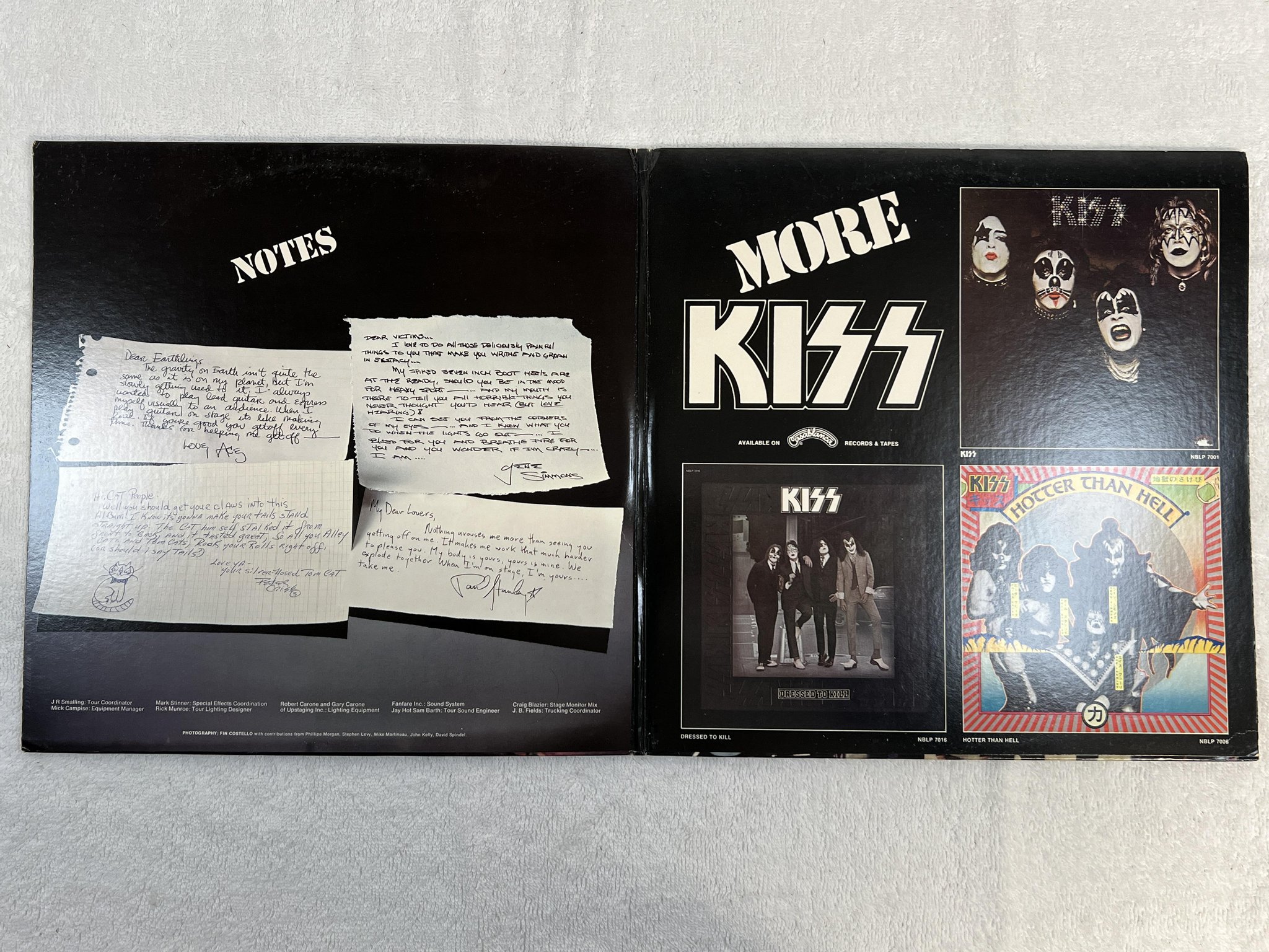 Omslagsbild för skivan KISS Alive! 2xLP -75 US CASABLANCA NBLP 7020-798 ** 1st PRC press w/ booklet **