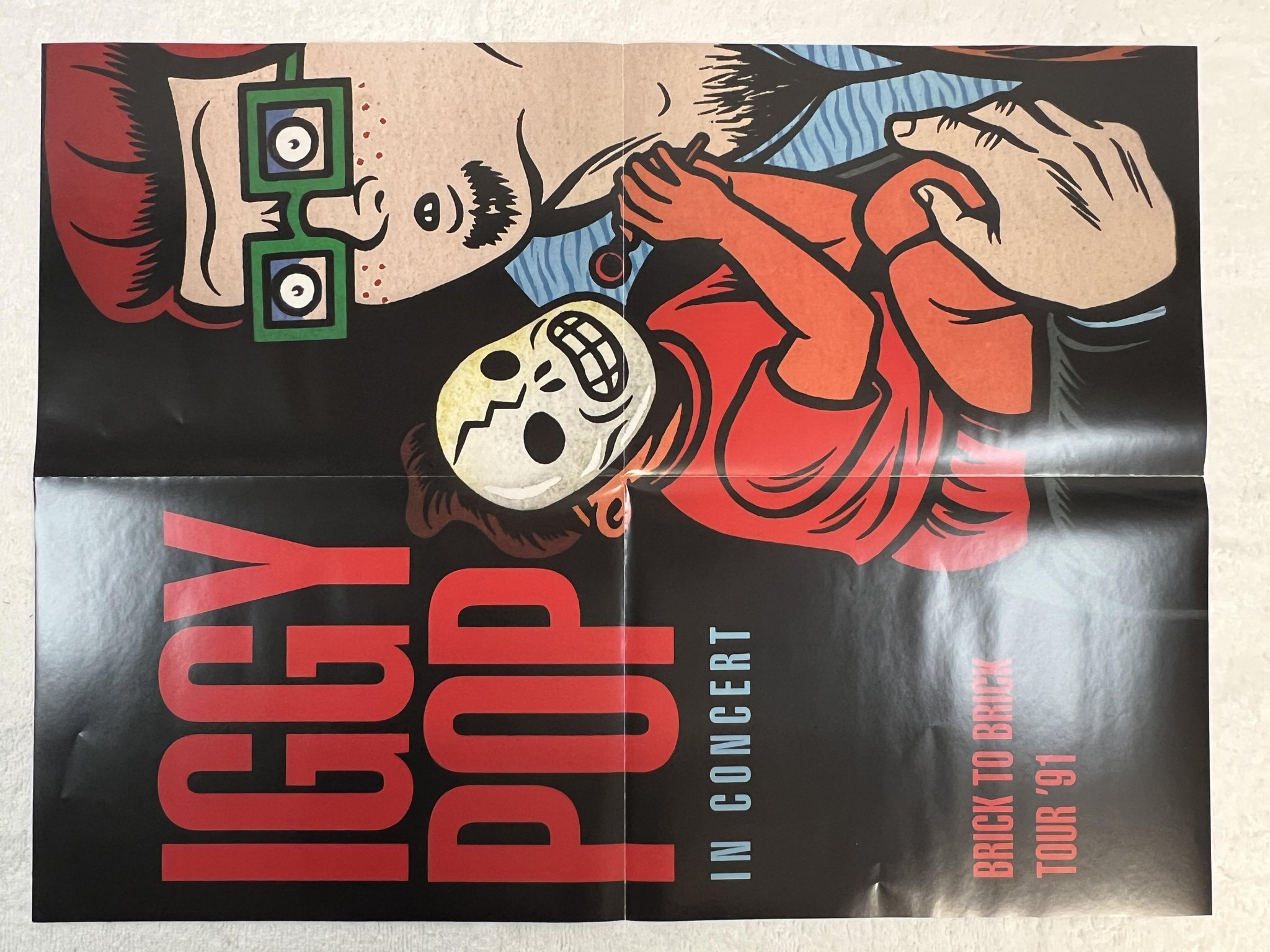 Omslagsbild för skivan IGGY POP kiss my blood 3xLP 2020 US CULTURE FACTORY **** RSD ISSUE 2020 ****