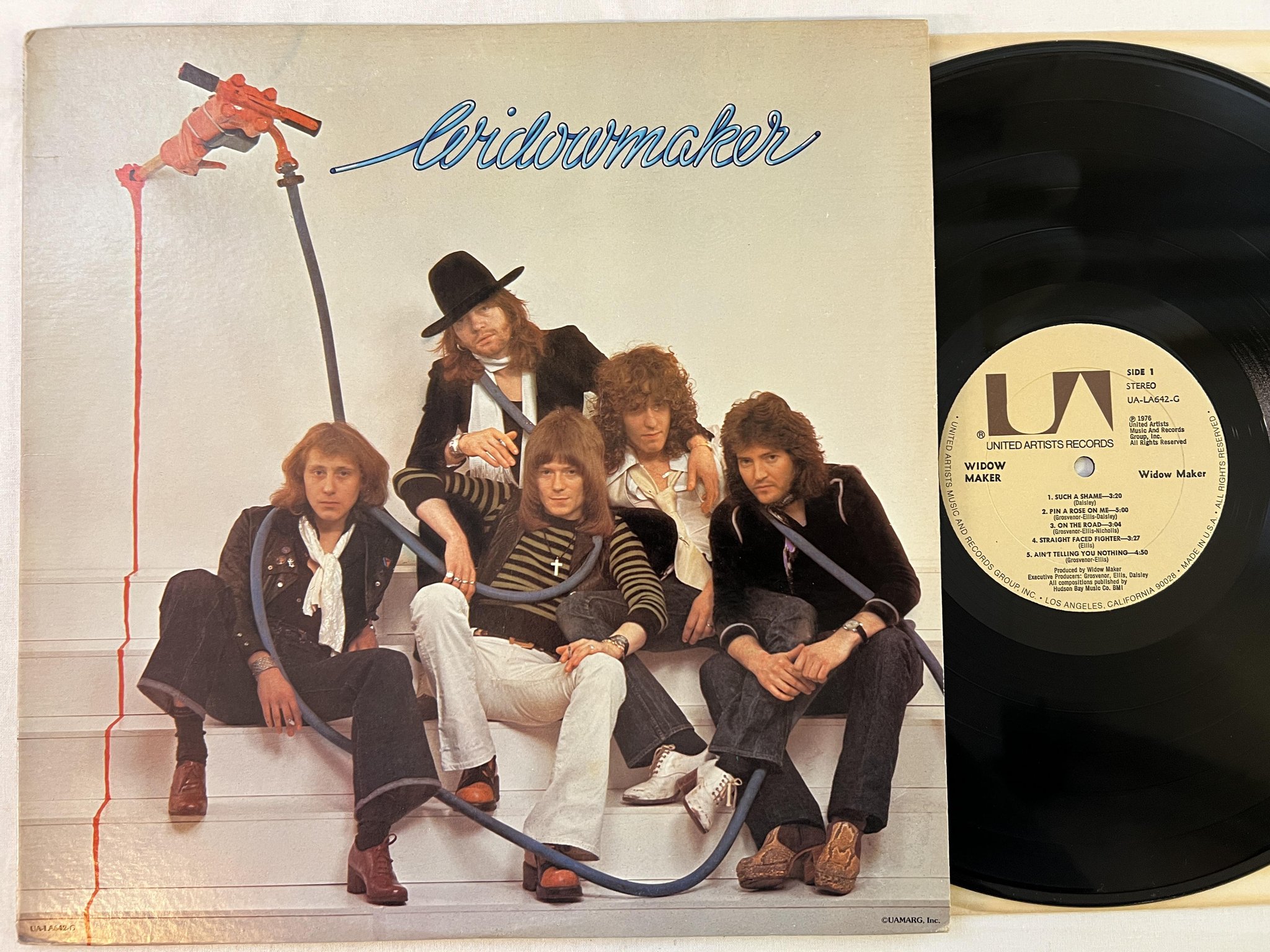 Omslagsbild för skivan WIDOW MAKER s/t LP -76 US UNITED UA-LA642-G
