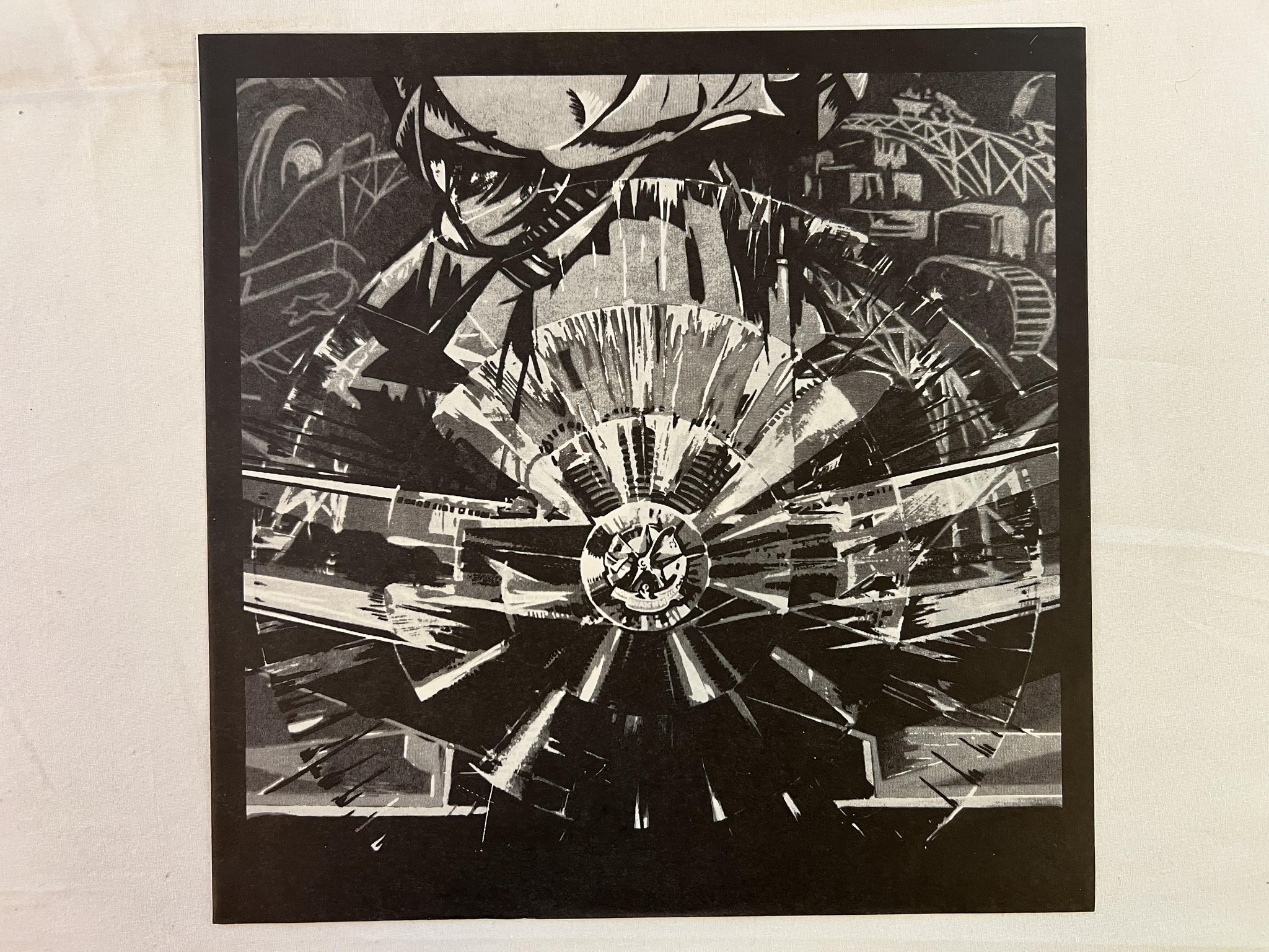 Omslagsbild för skivan SCRAPING FOETUS OFF THE WHEEL hole LP -84 UK SOME BIZZARE WOMB FDL3