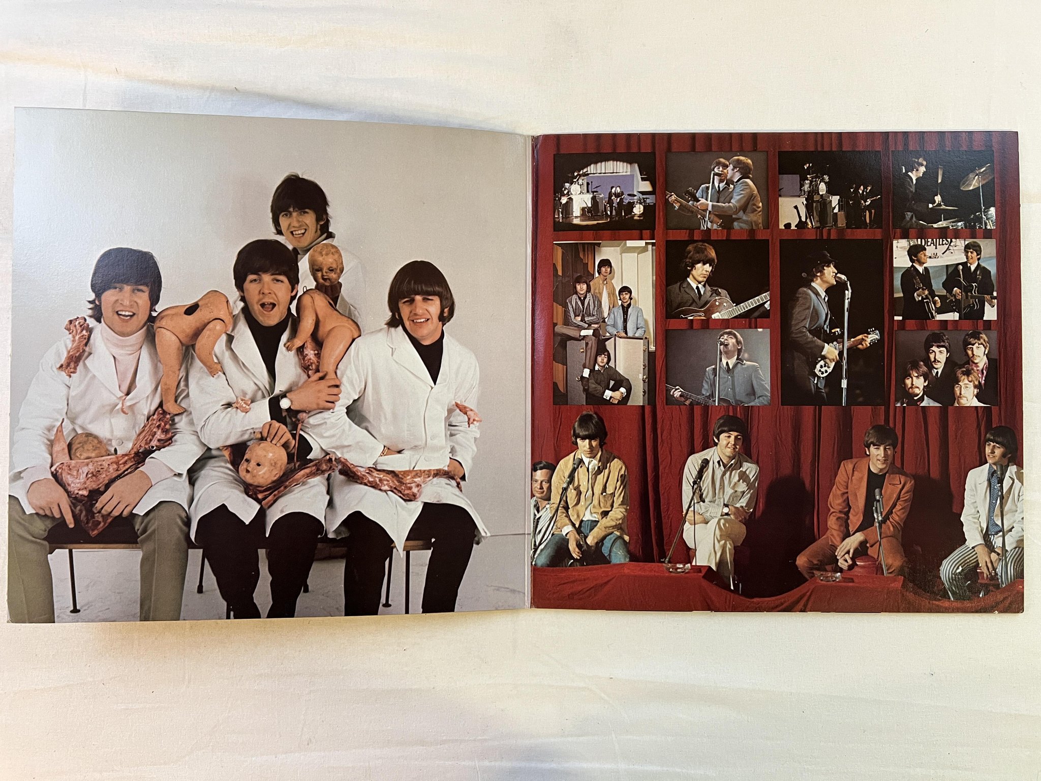 Omslagsbild för skivan THE BEATLES rarities LP -80 Can CAPITOL SHAL 12060