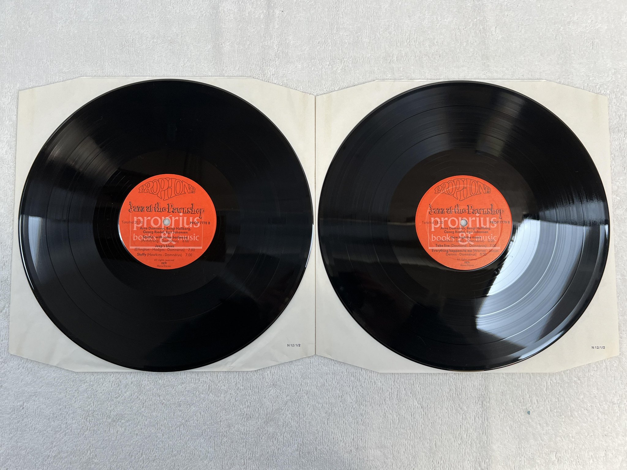 Omslagsbild för skivan JAZZ AT THE PAWNSHOP 2xLP Swe PROPHONE PROPRIUS PROP 7778-79 audiophile
