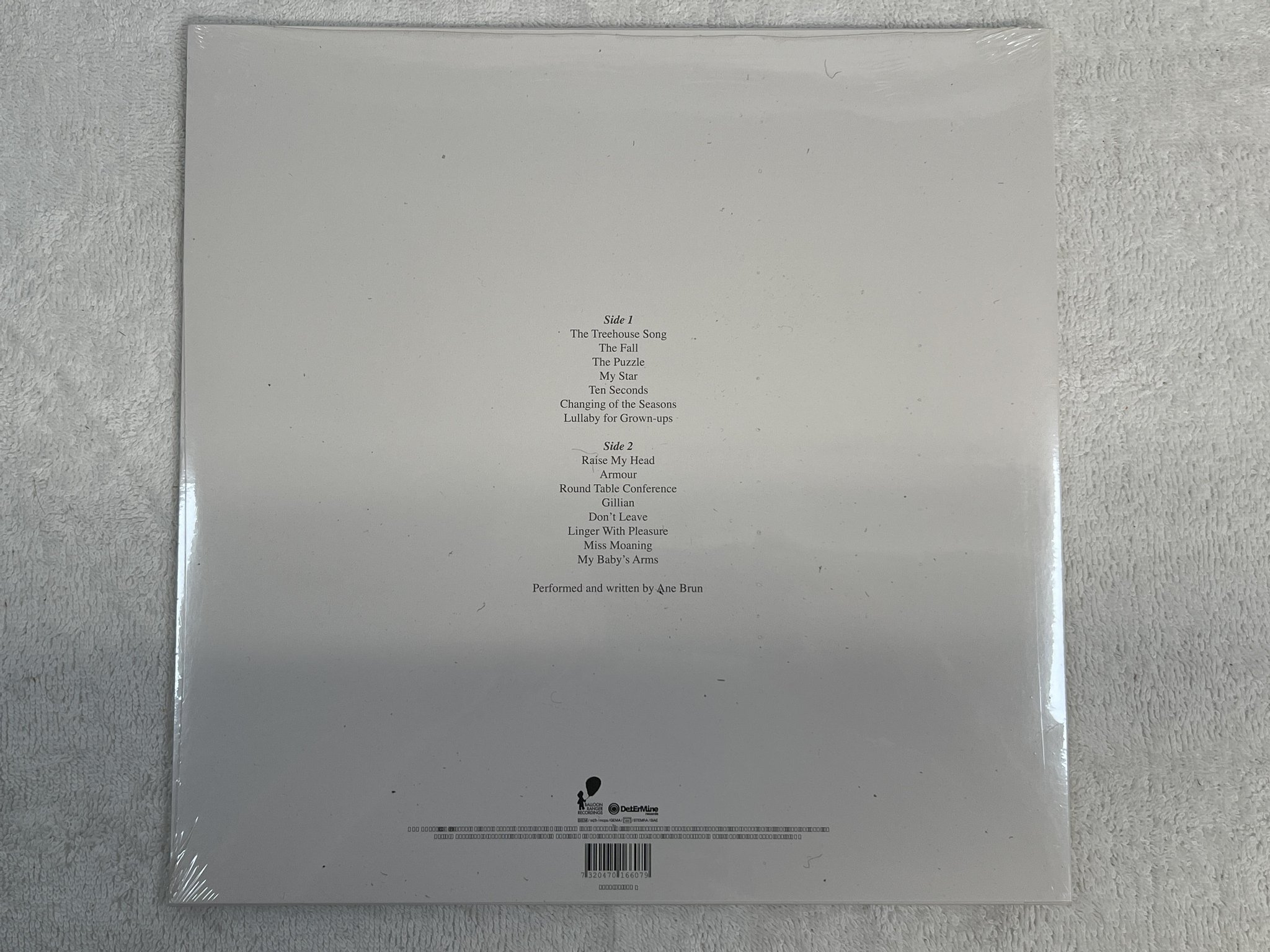 Omslagsbild för skivan ANE BRUN Sketches LP 2013 BALLOON RANGER DEMVAD09 ** Still sealed **