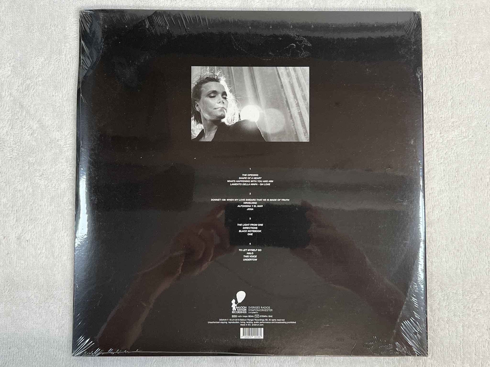 Omslagsbild för skivan ANE BRUN Live At Berwaldhall 2xLP 2019 BALLOON RANGER DEMVA17 ** Still sealed **