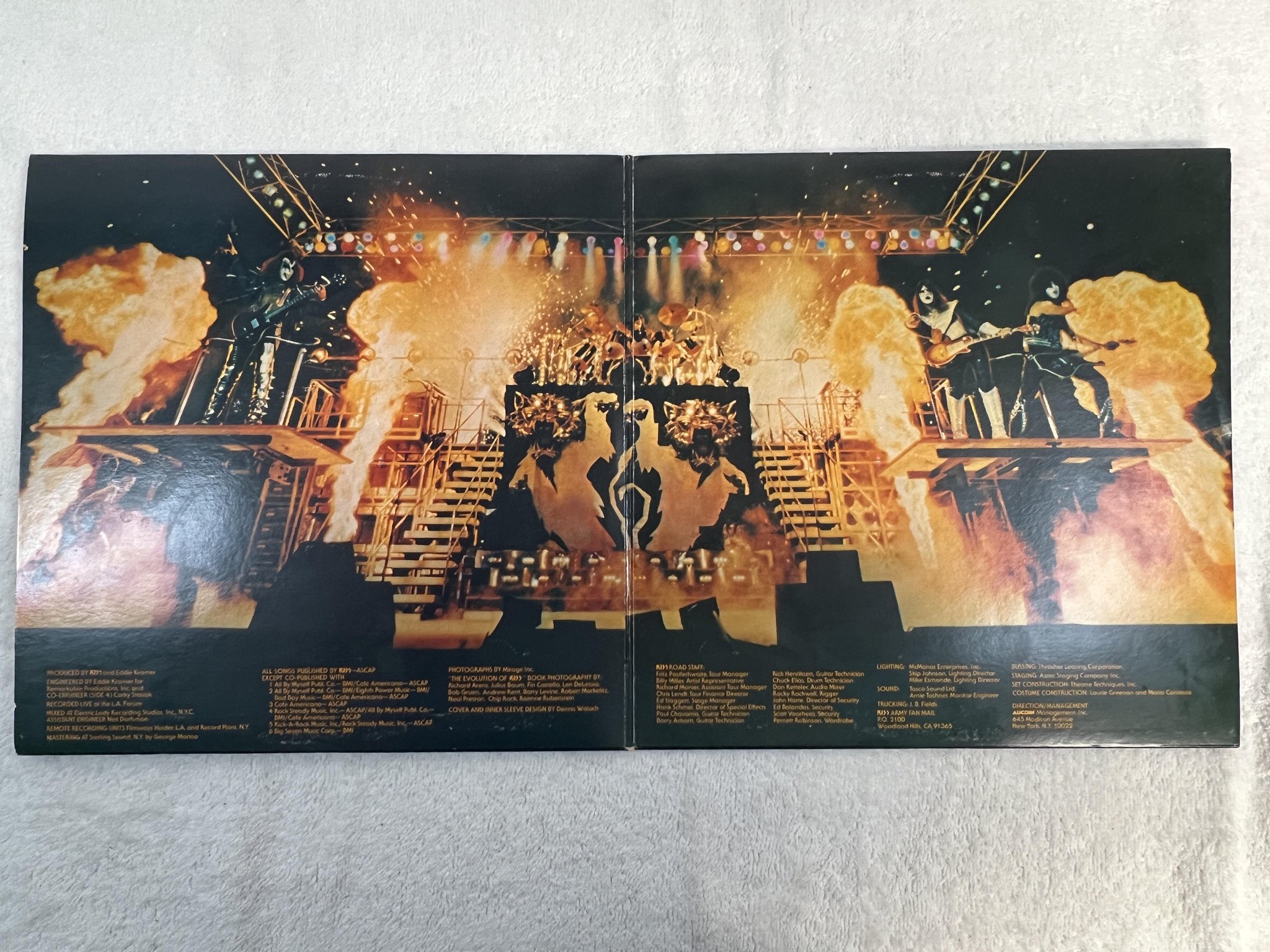 Omslagsbild för skivan KISS alive II 2xLP -77 US CASABLANCA NBLP 7076-2