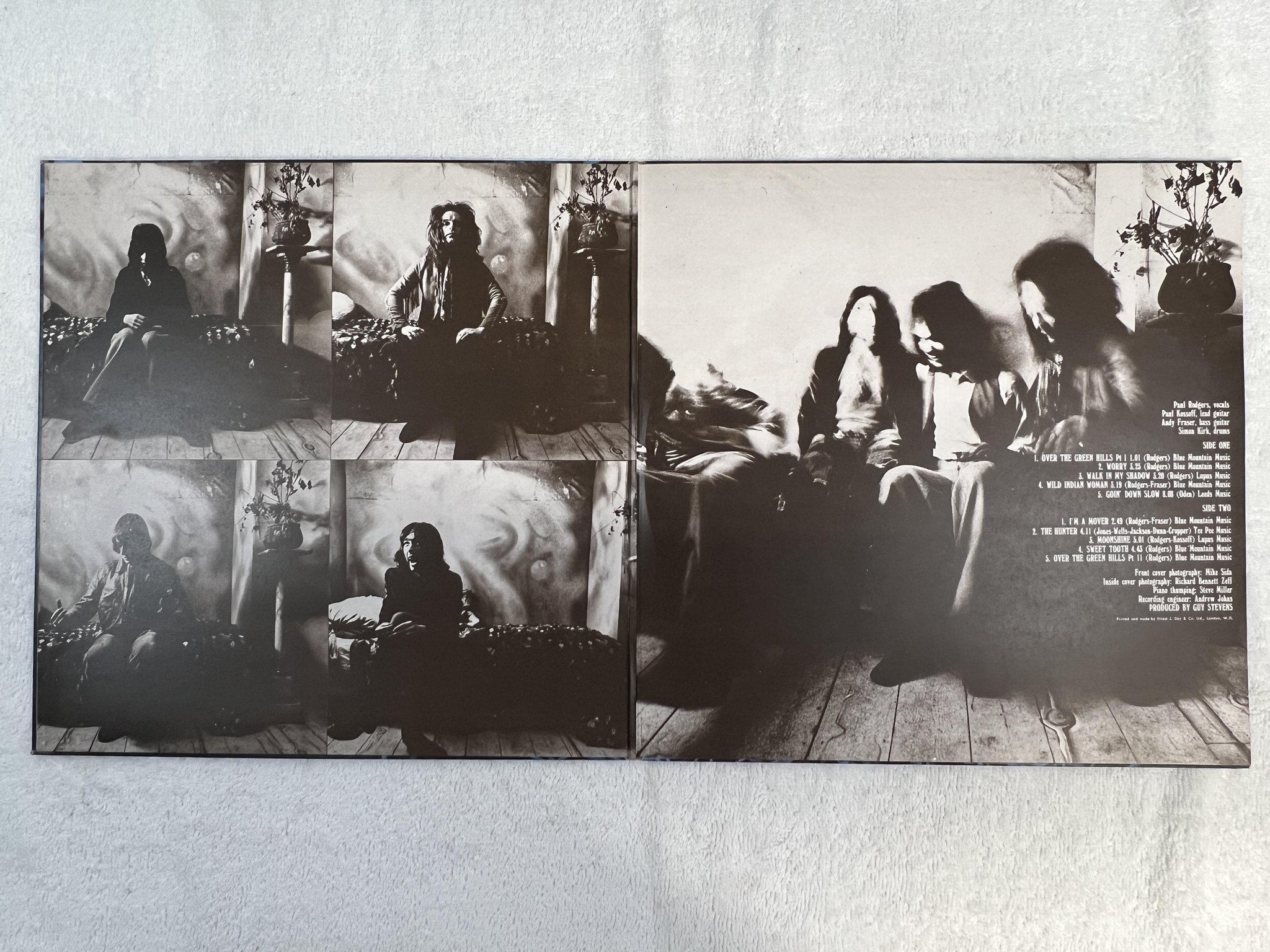 Omslagsbild för skivan FREE tons of sobs LP -69/70 UK ISLAND ILPS 9089 pink rim *** CLASSIC ROCK ***