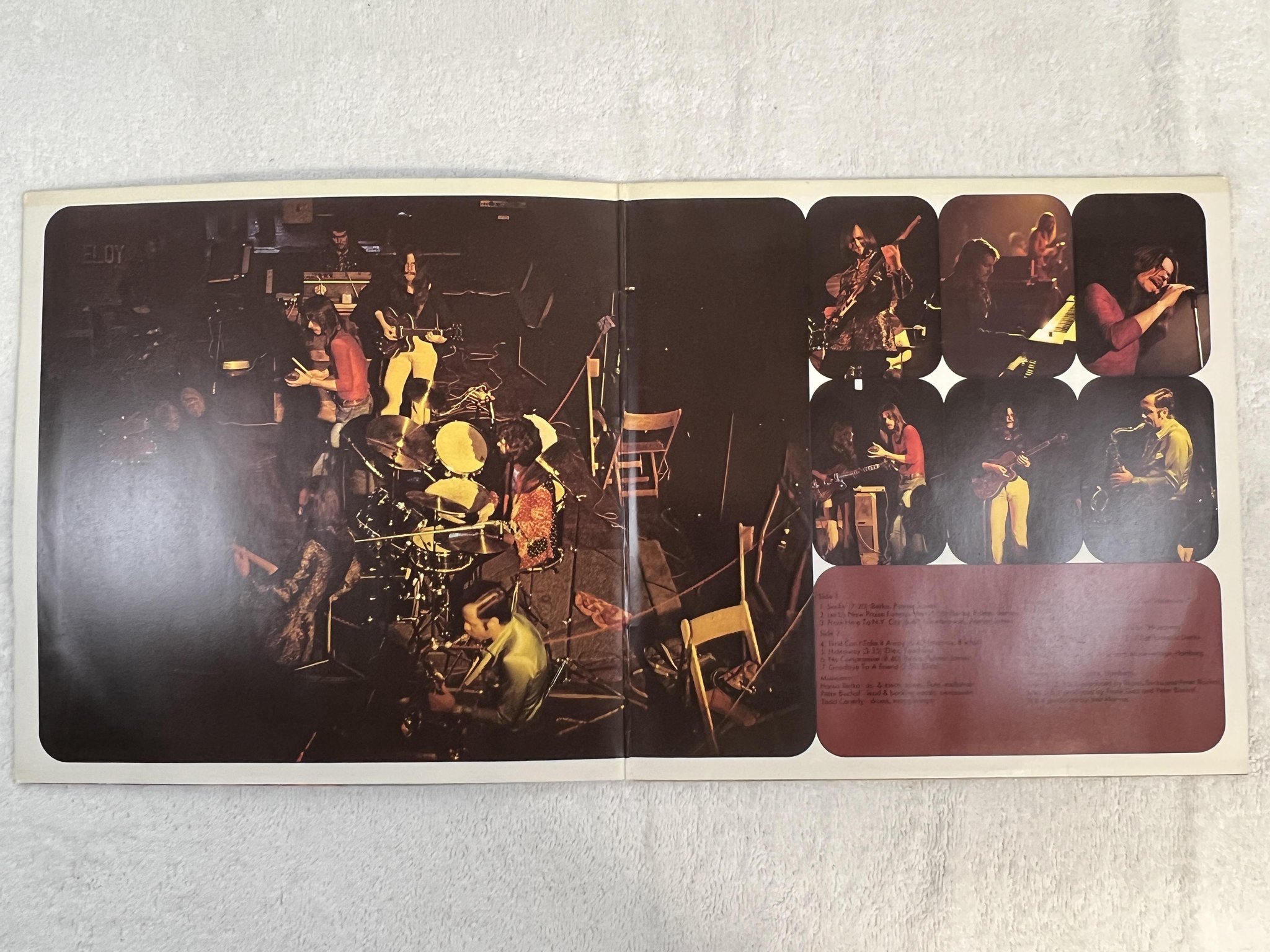 Omslagsbild för skivan EMERGENCY No Compromise LP -74 Ger BRAIN 1052 *** KRAUTROCK ***