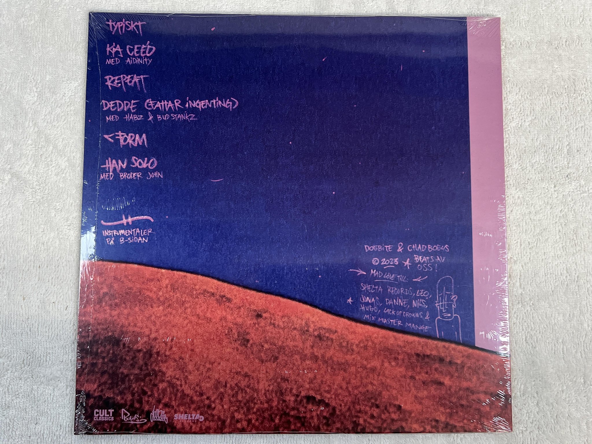 Omslagsbild för skivan DOGBITE & CHAD BOGUS <Form 12" 2023 Swe SHELTA *** BOOM BAP ***