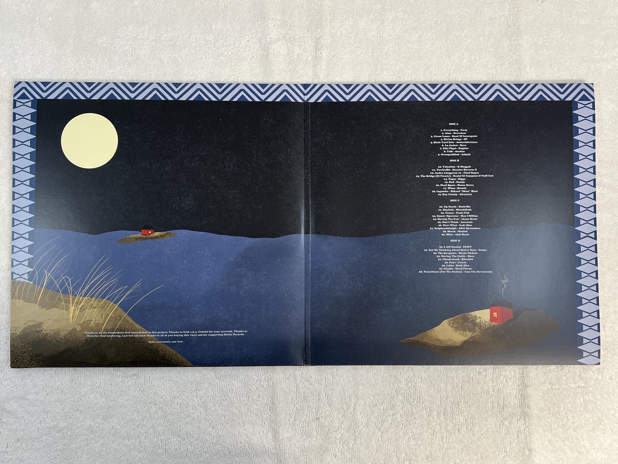 Omslagsbild för skivan V/A Up North Trip (Beat Compilation) 2xLP 2021 Swe SHELTA