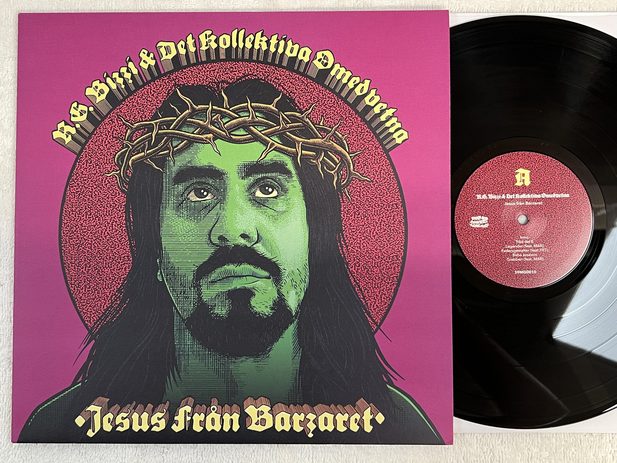 Omslagsbild för skivan R.B. SKIZZ Jesus Från Barzaret LP 2022 Swe S9MG0010