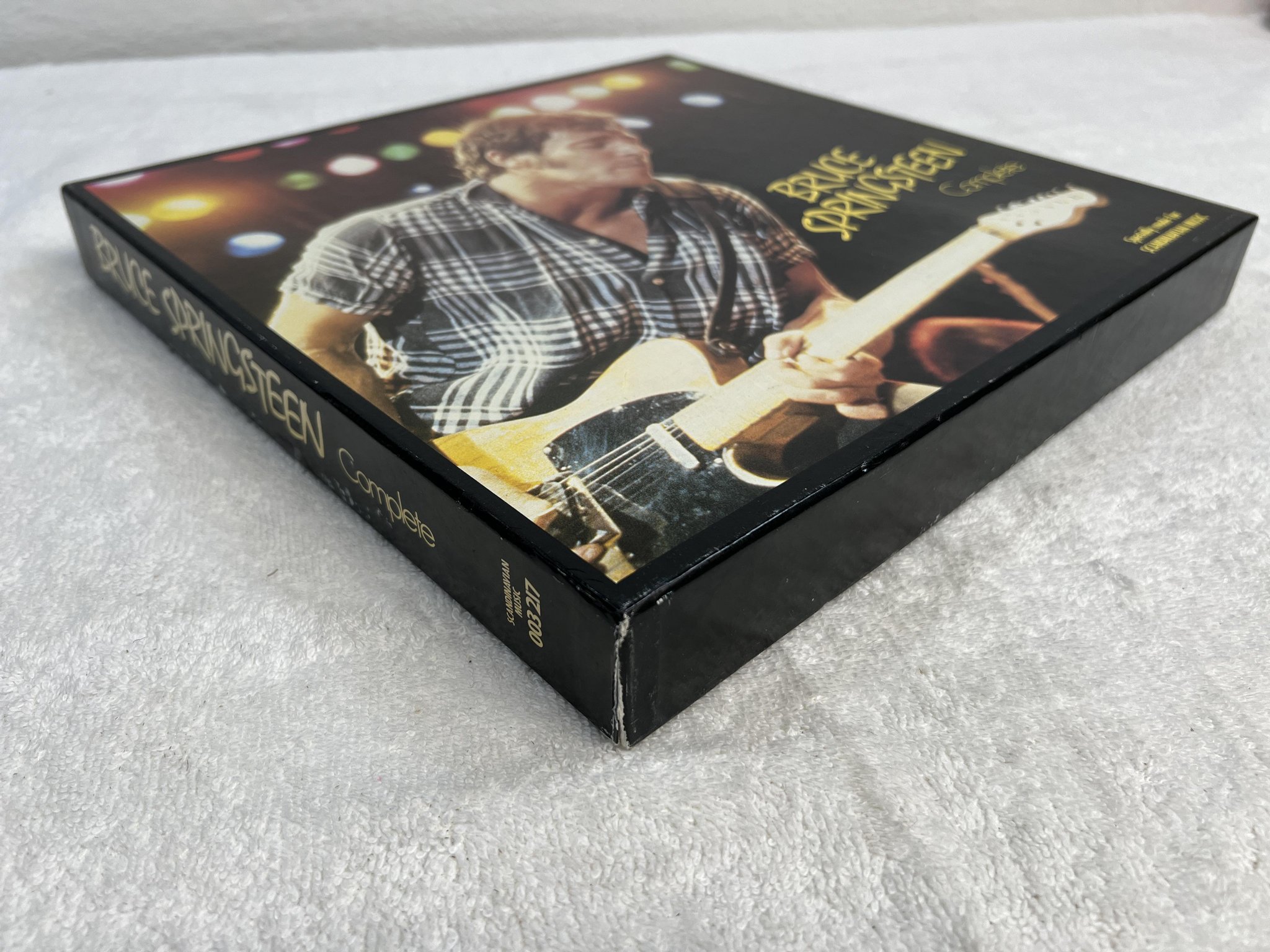 Omslagsbild för skivan BRUCE SPRINGSTEEN Scandinavian Music Club LP box set SCANDINAVIAN MUSIC 003217