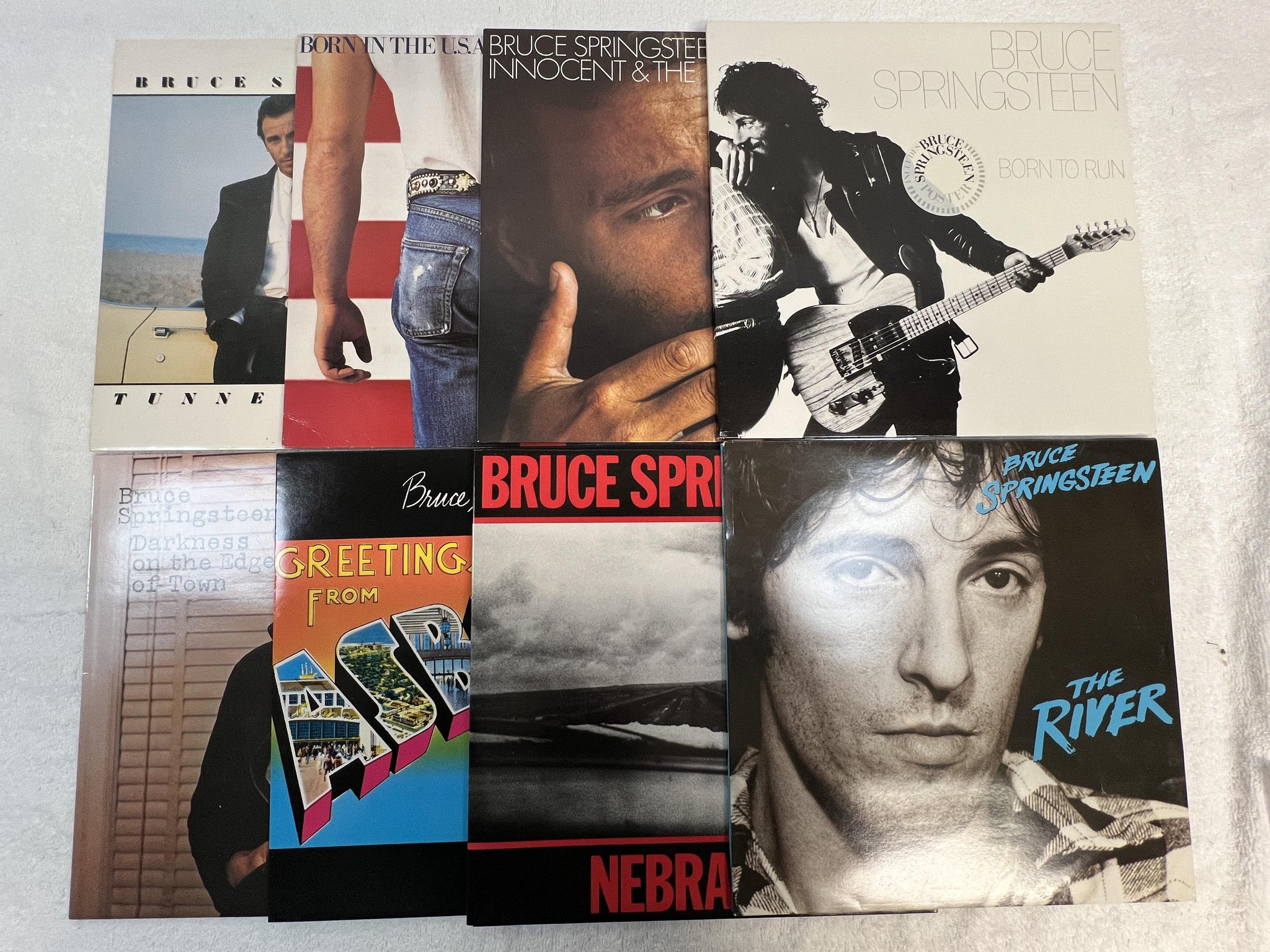 Omslagsbild för skivan BRUCE SPRINGSTEEN Scandinavian Music Club LP box set SCANDINAVIAN MUSIC 003217