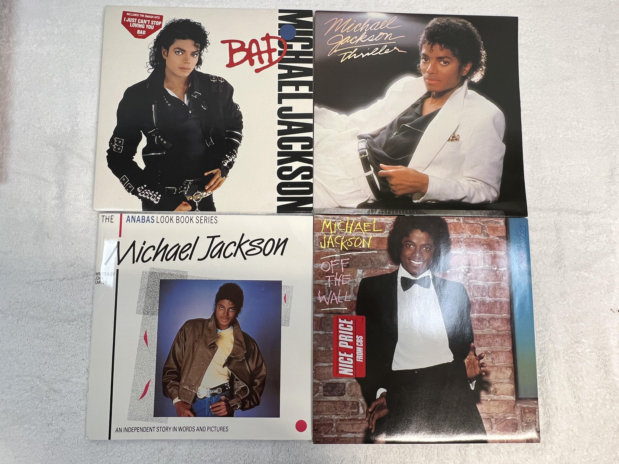 Omslagsbild för skivan MICHAEL JACKSON special club edition LP box set -8? Scandinavian Music 15-7149