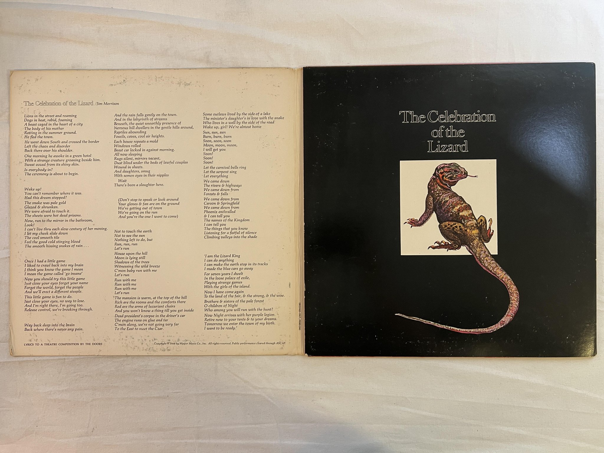 Omslagsbild för skivan THE DOORS waiting fir the sun LP US ELEKTRA EKS 74024 SP