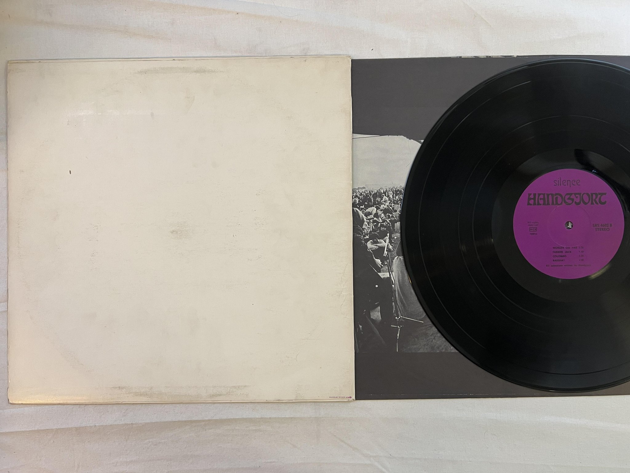 Omslagsbild för skivan HANDGJORT s/t LP re 70/73 SILENCE SRS 4602