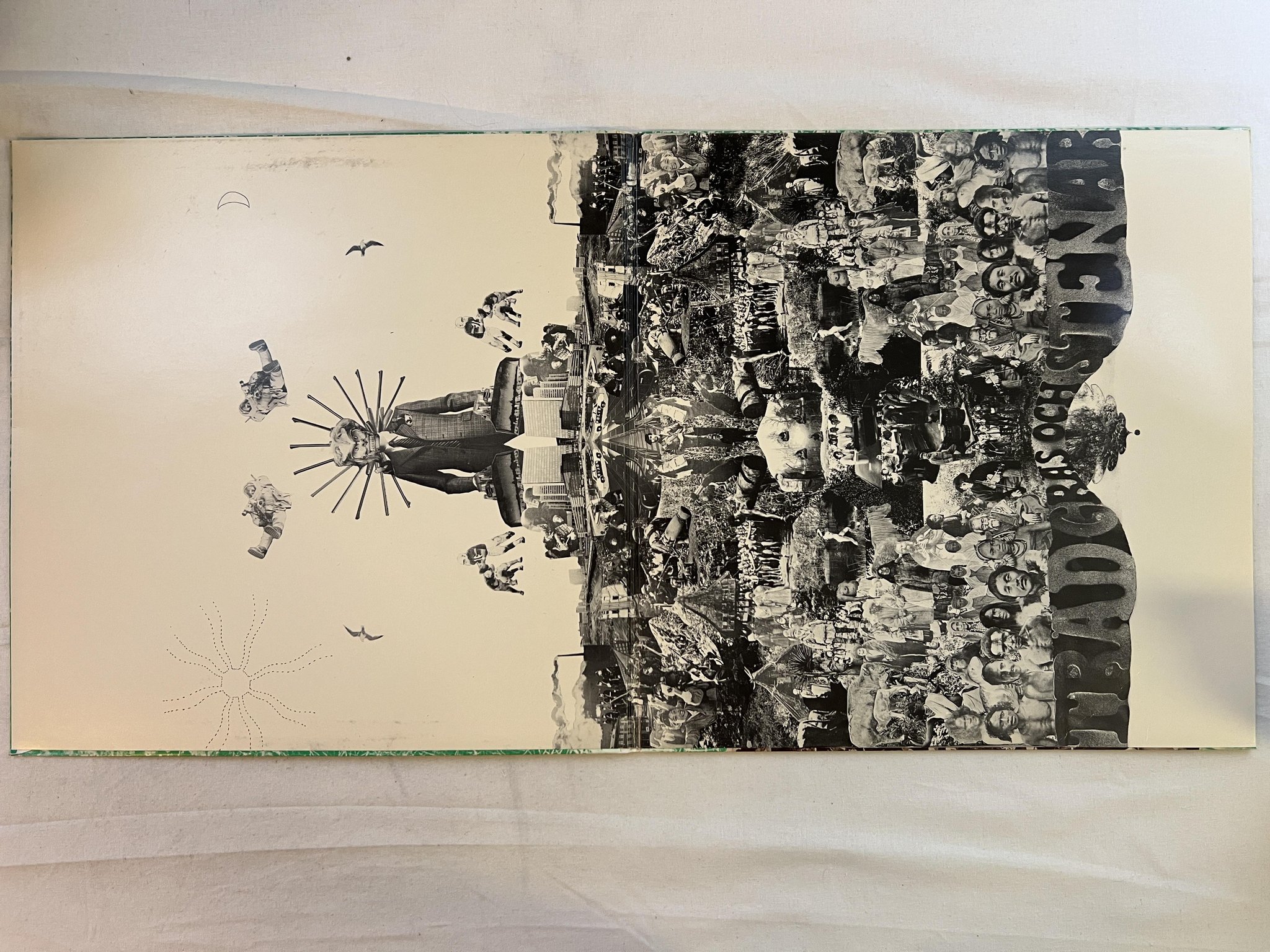 Omslagsbild för skivan TRÄD GRÄS & STENAR s/t LP Swe DECIBEL DRS 3702 *** RARE PSYCH ***