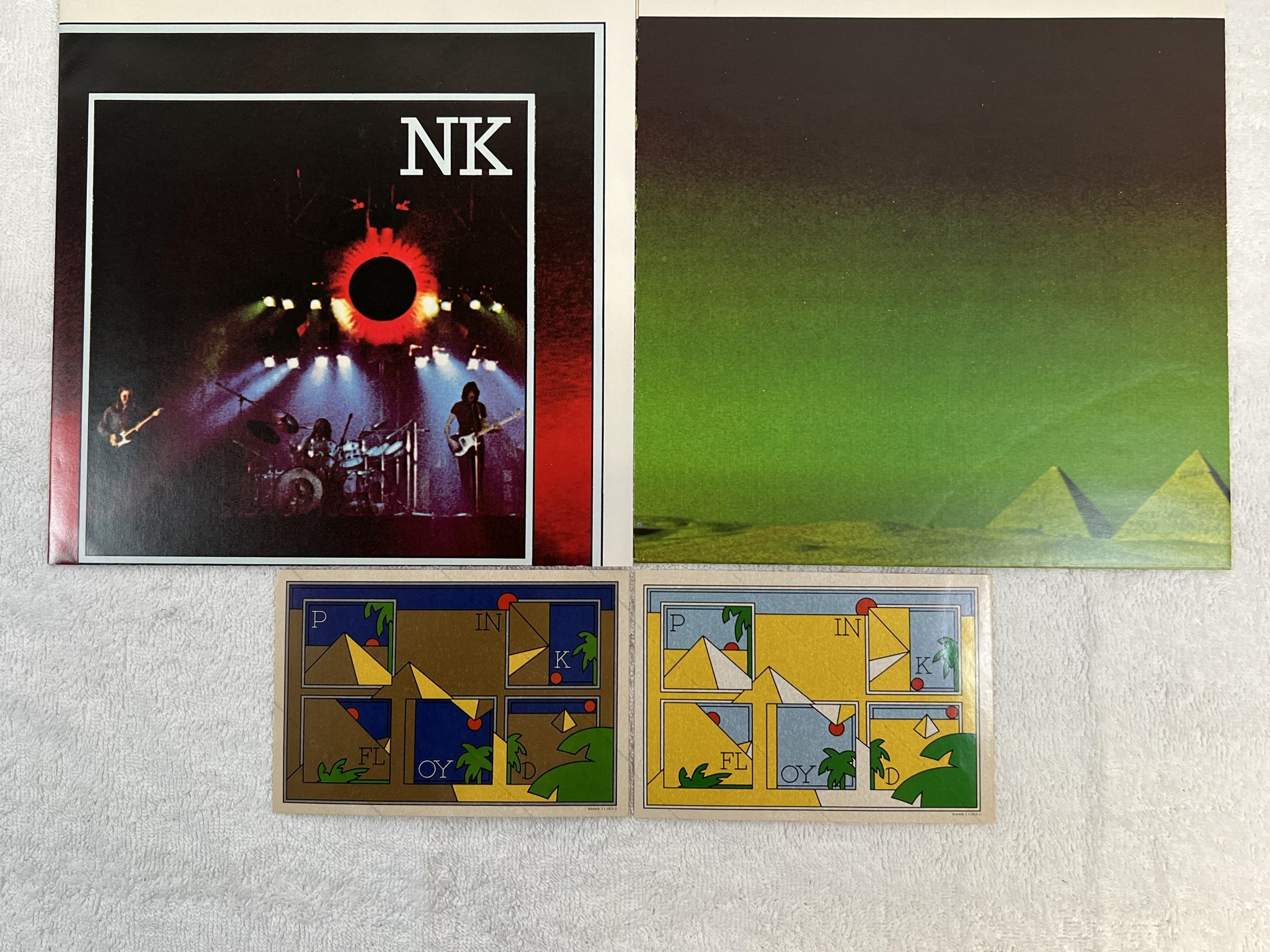 Omslagsbild för skivan PINK FLOYD dark side of the moon LP US HARVEST SMAS 11163 *** COMPLETE ***