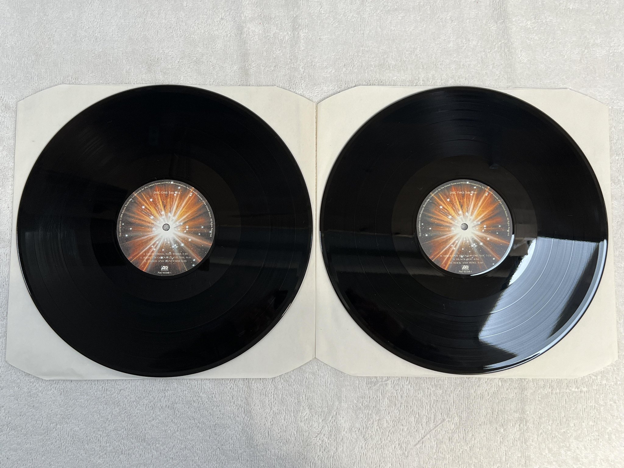 Omslagsbild för skivan LED ZEPPELIN Early Days: The Best Of Vol one 2xLP -99 US atlantic 83268-1