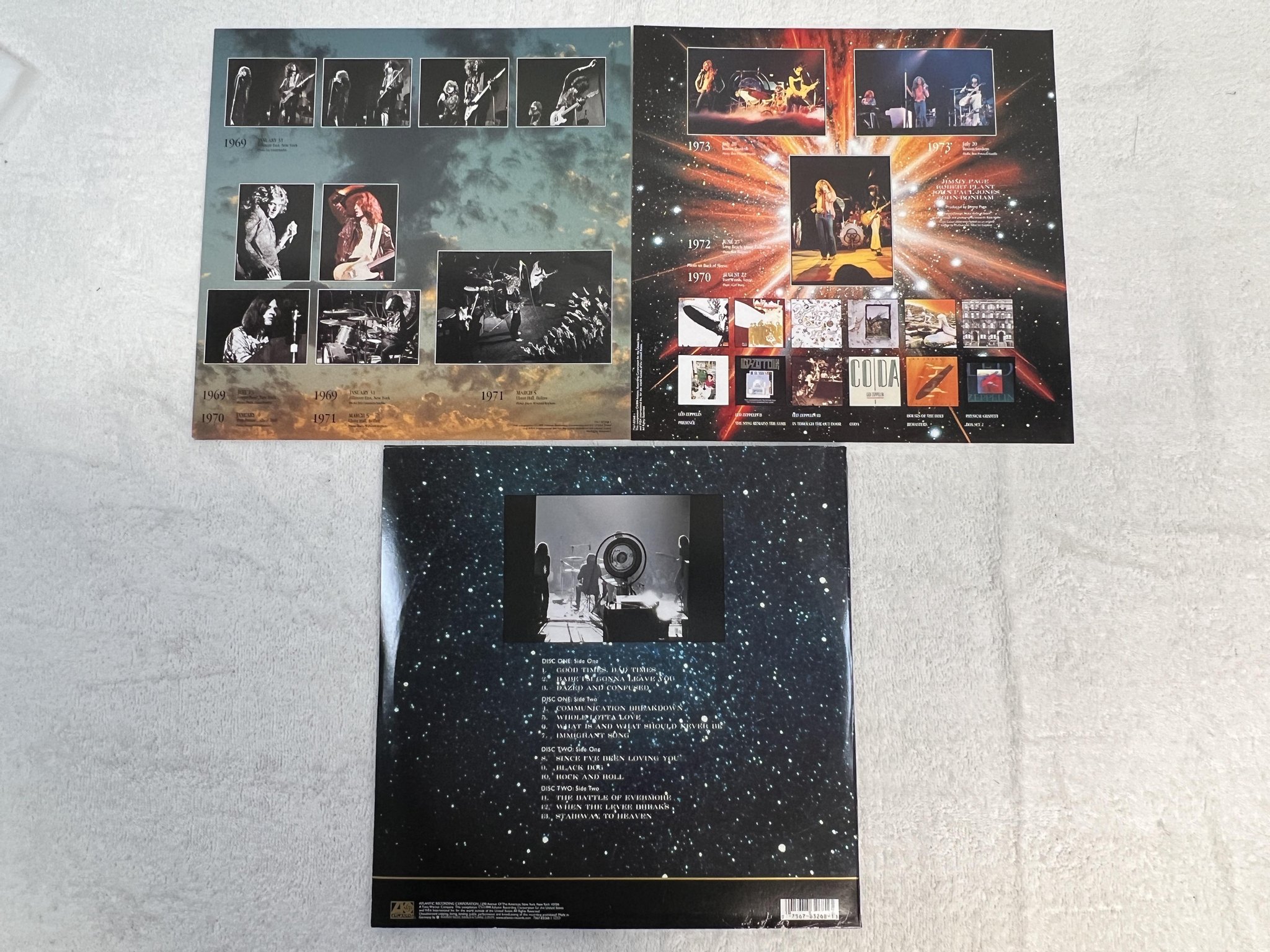 Omslagsbild för skivan LED ZEPPELIN Early Days: The Best Of Vol one 2xLP -99 US atlantic 83268-1