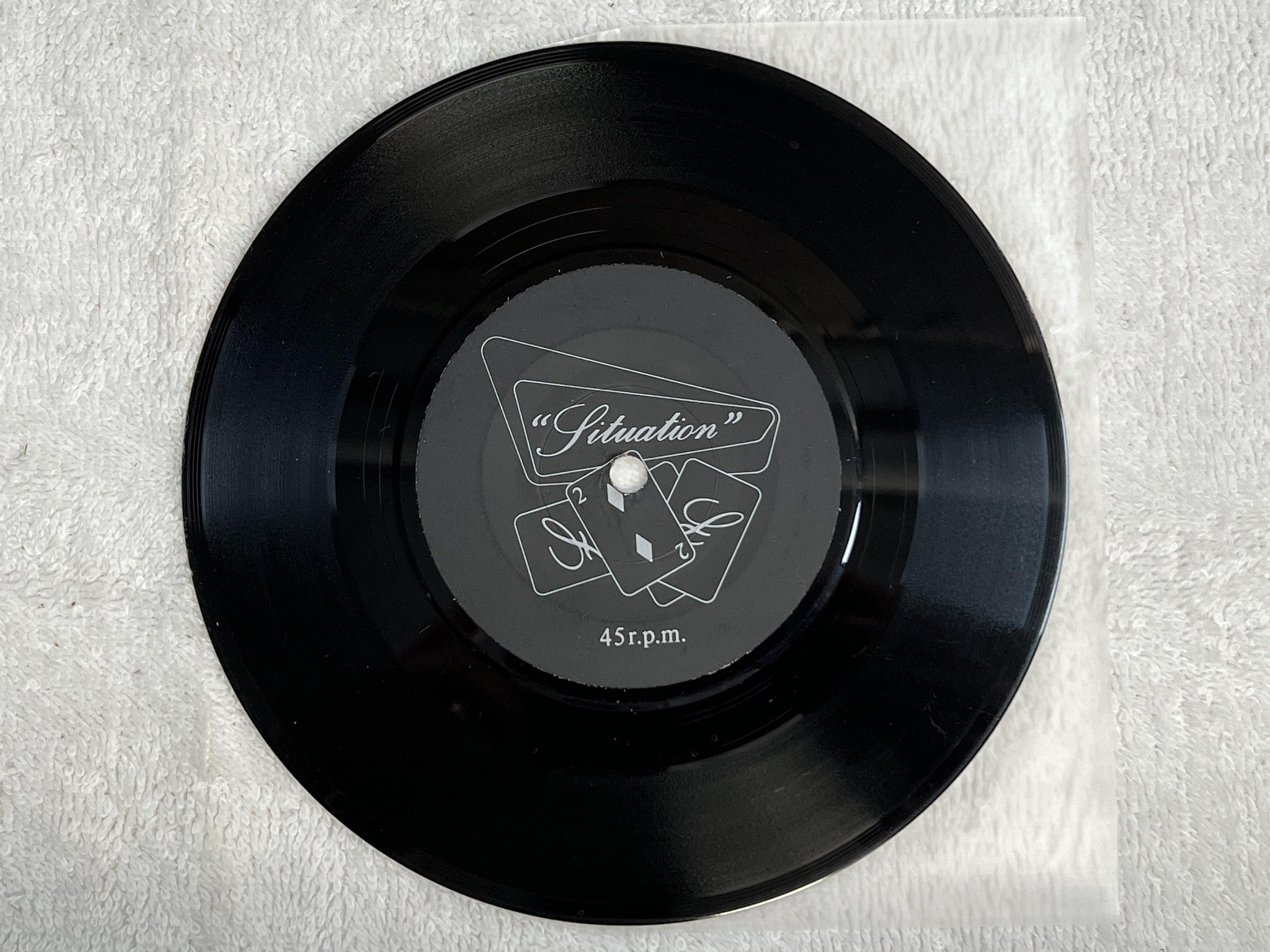 Omslagsbild för skivan THE SOUTHERN DEATH CULT Moya 7" -82 UK SITUATION TWO SIT 19 POSTER SLEEVE