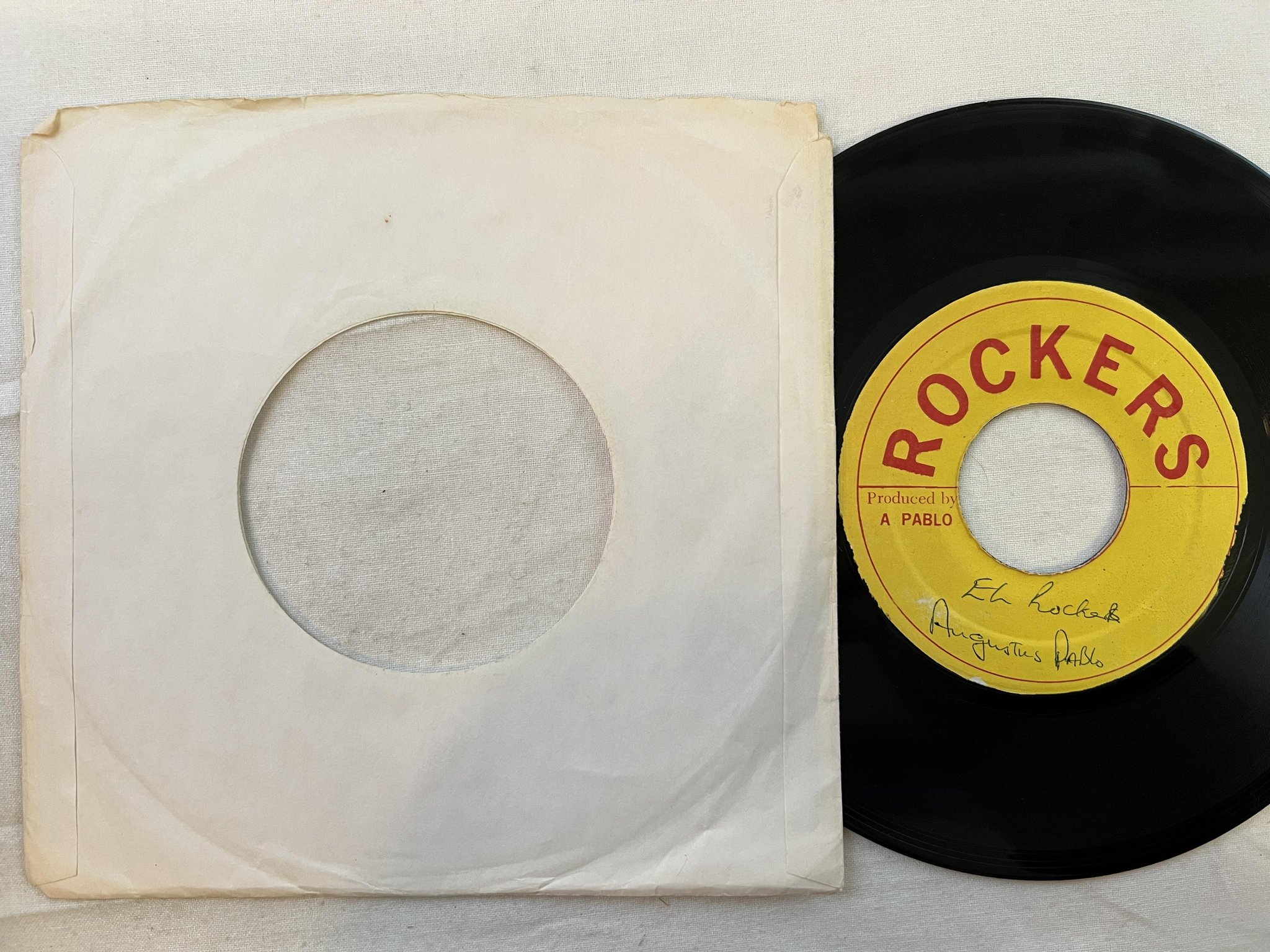 Omslagsbild för skivan JAH T El Rockers 7" JAMAICA ROCKERS