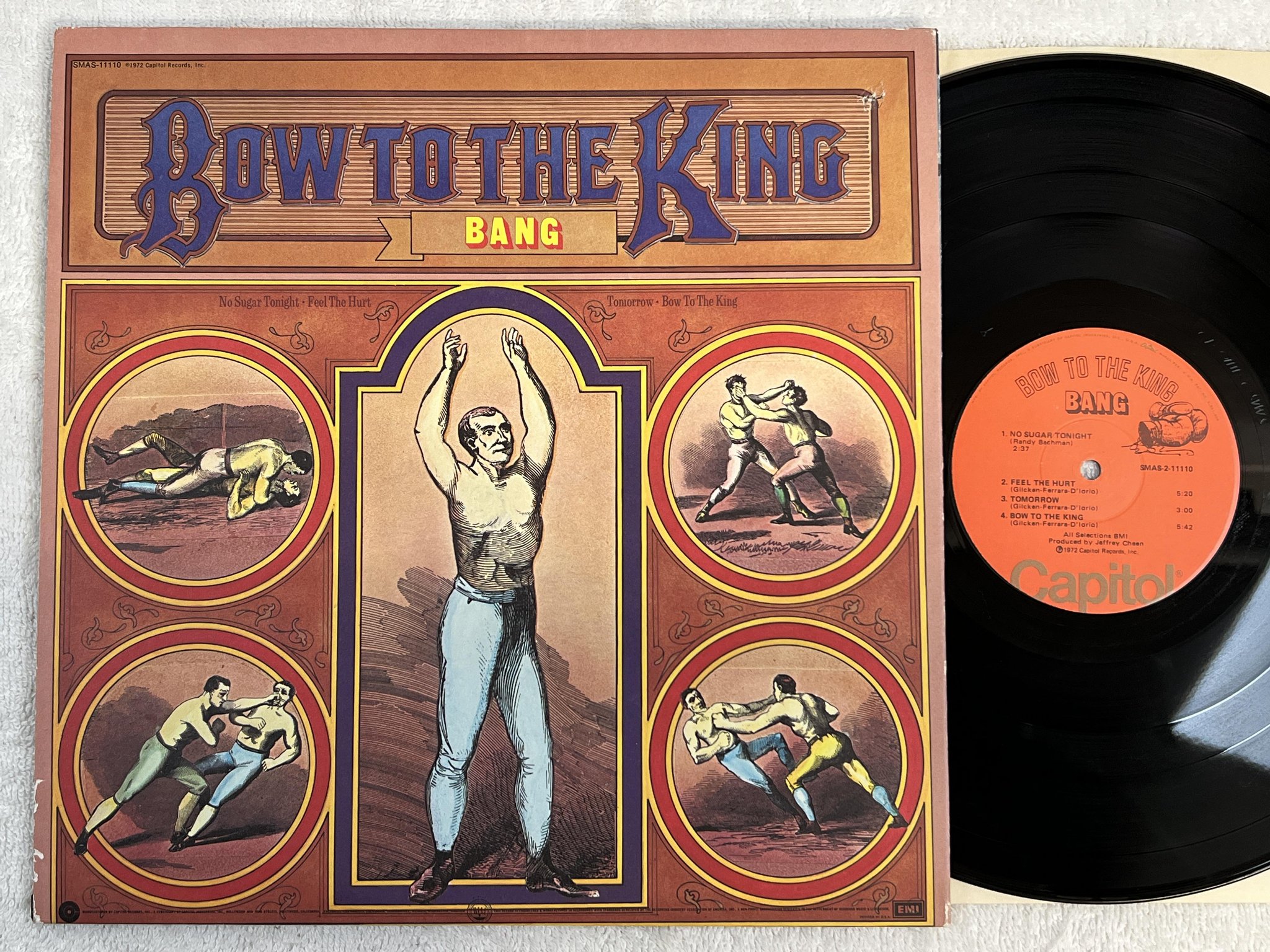 Omslagsbild för skivan BANG mother LP -72 US CAPITOL SMAS 1-11110 *** RARE HARD ROCK ***