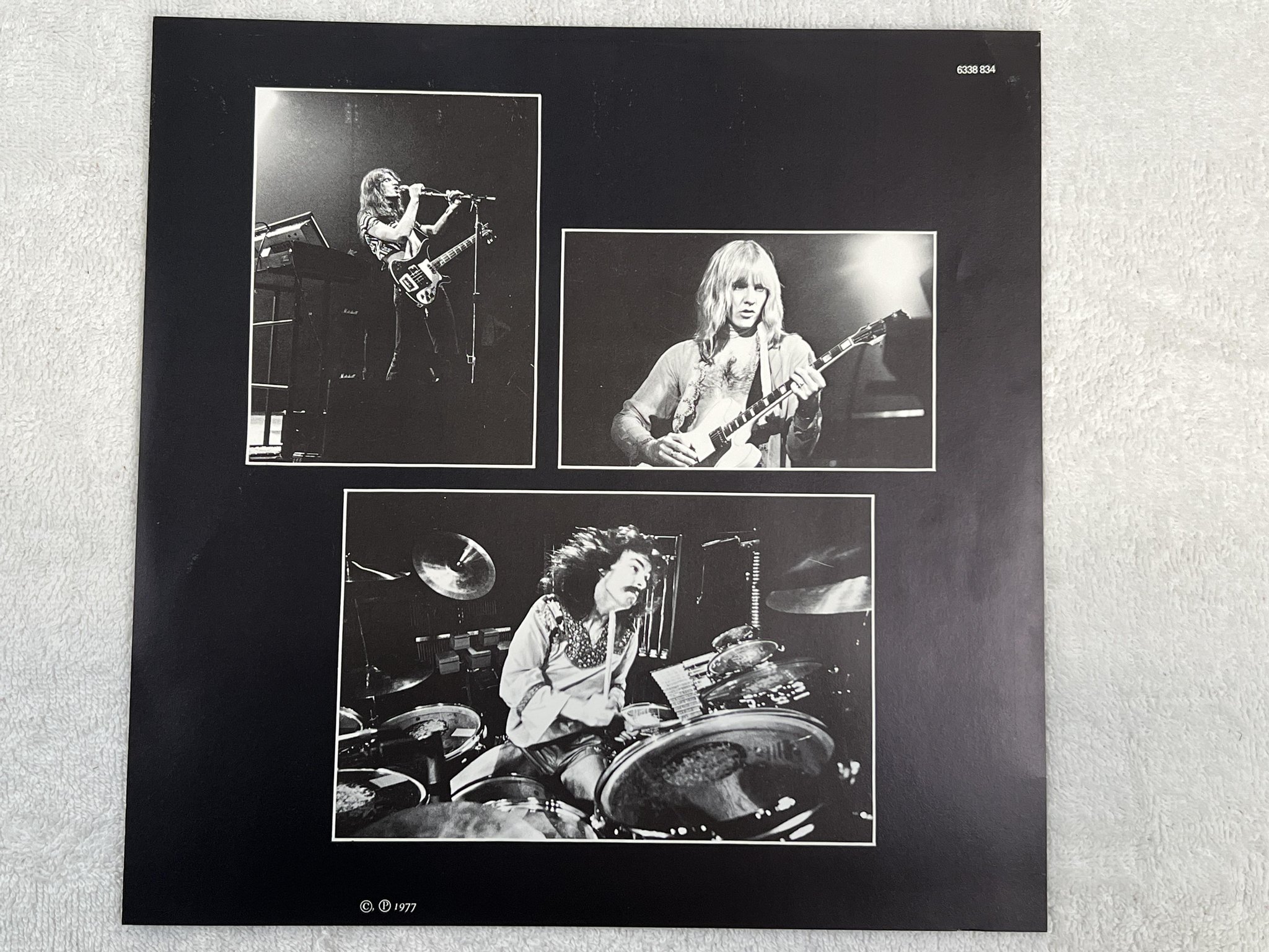 Omslagsbild för skivan RUSH a farewell to kings LP -77 Hol MERCURY 6338834