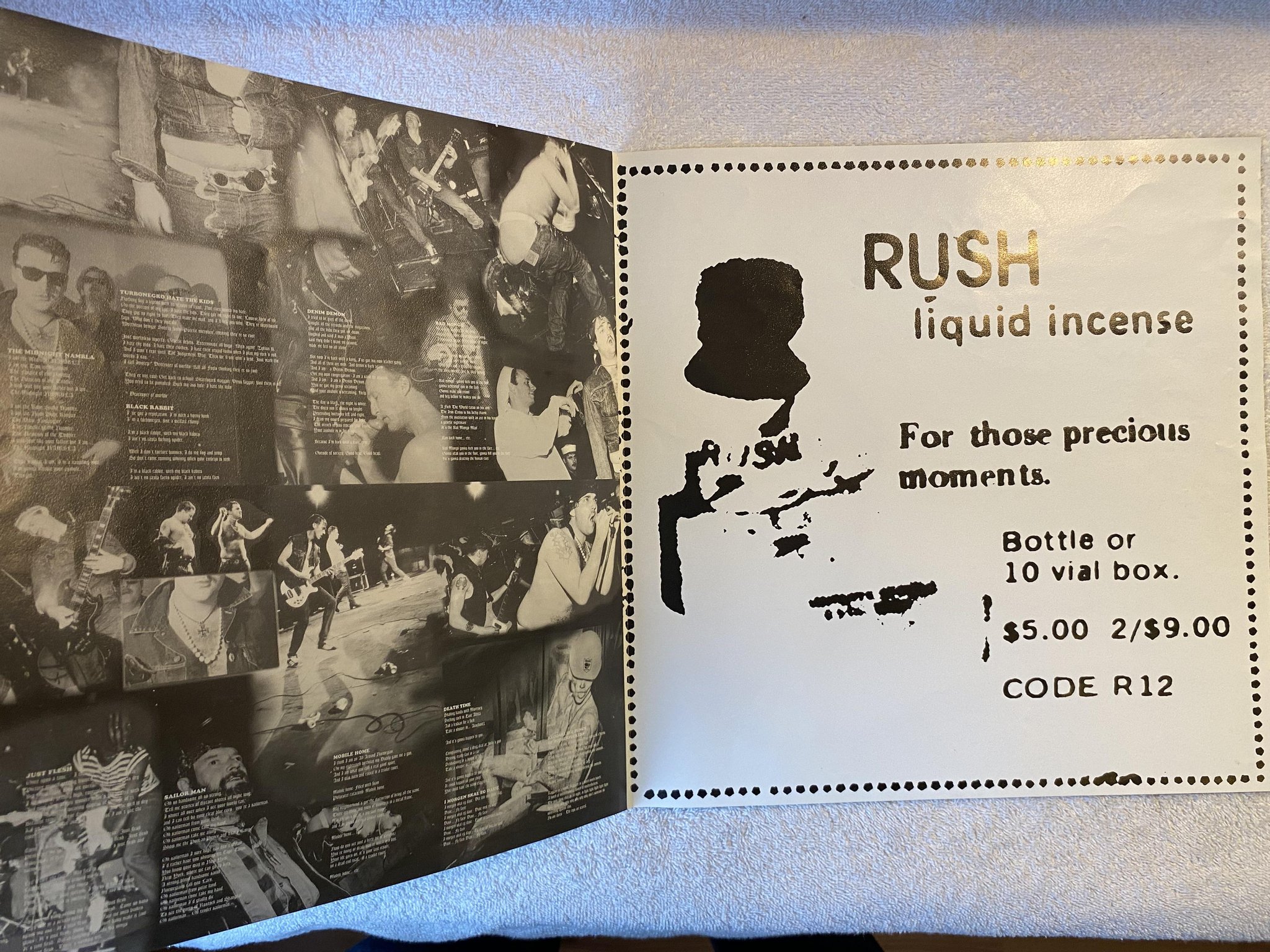 Omslagsbild för skivan TURBONEGRO Ass Cobra LP -96 Ger BOOMBA REC boomba 001-1 *** rare ***