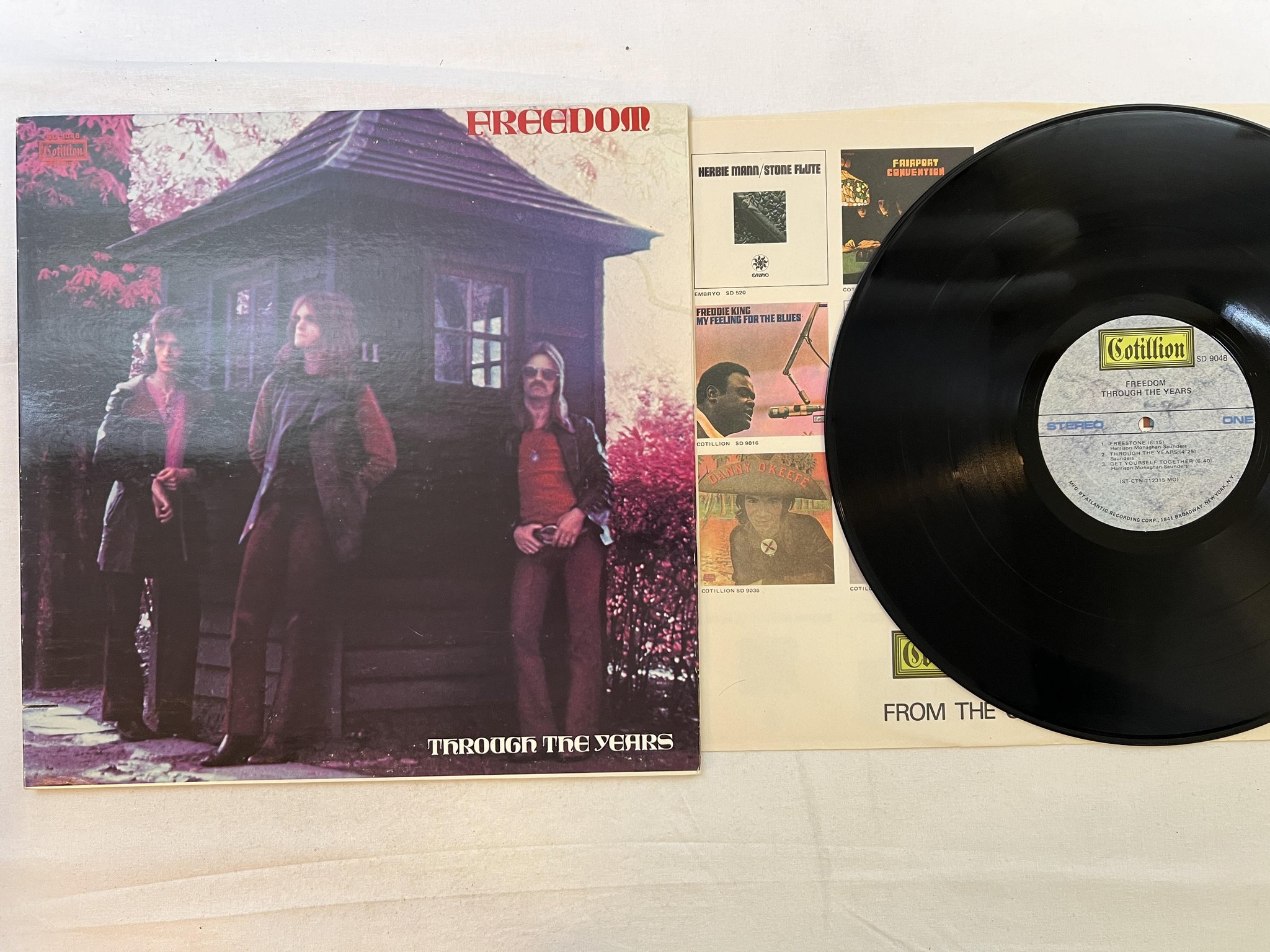 Omslagsbild för skivan FREEDOM through the years LP -71 US COTILLION SD 9048