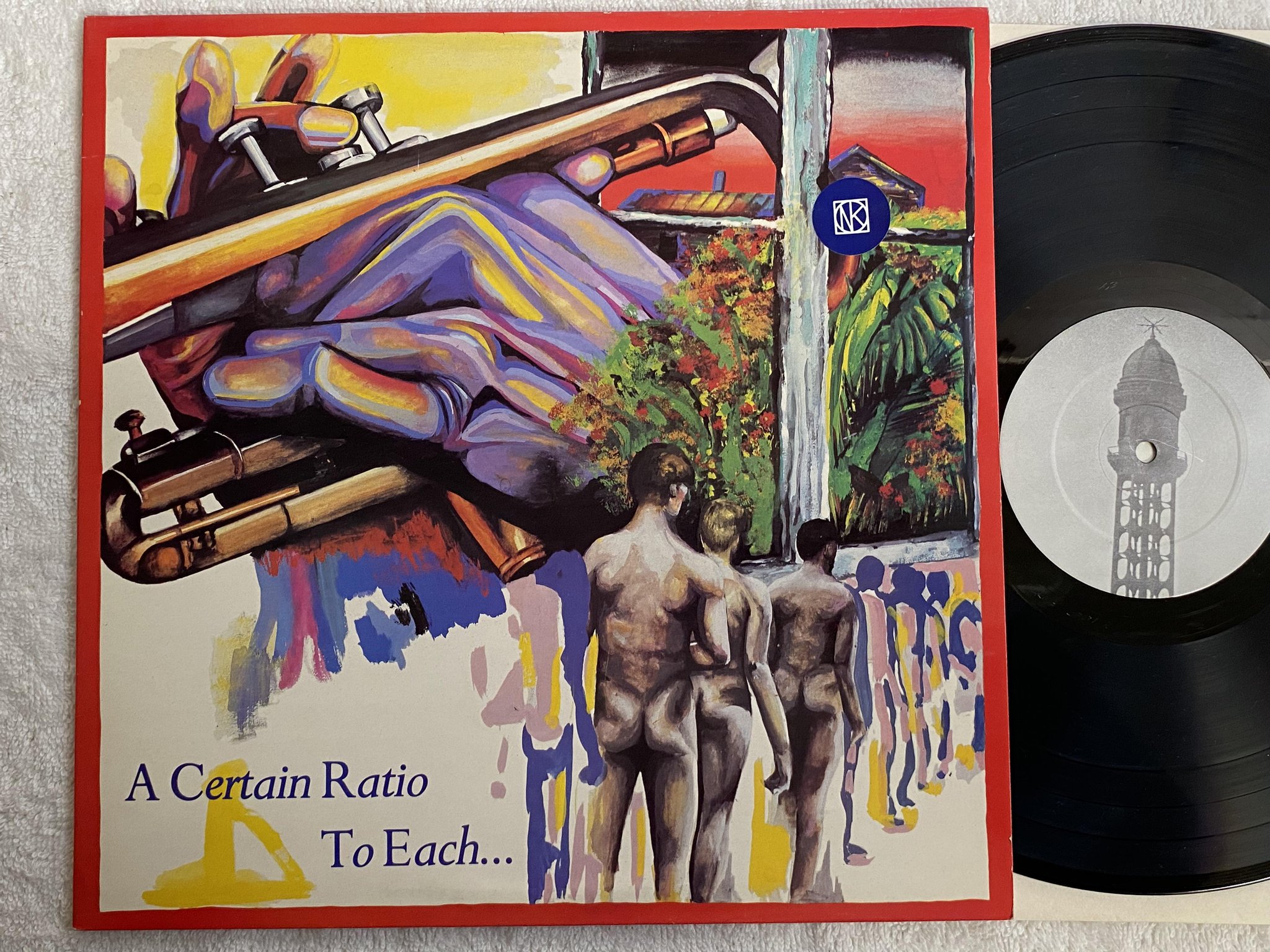 Omslagsbild för skivan A CERTAIN RATIO to each LP -81 UK FACTORY FACT 35