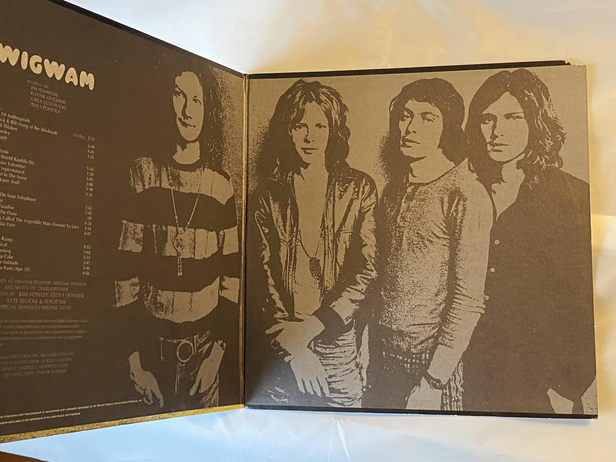 Omslagsbild för skivan WIGWAM tombstone valentine 2xLP -71 US VERVE FORECAST FTS 3089-2,