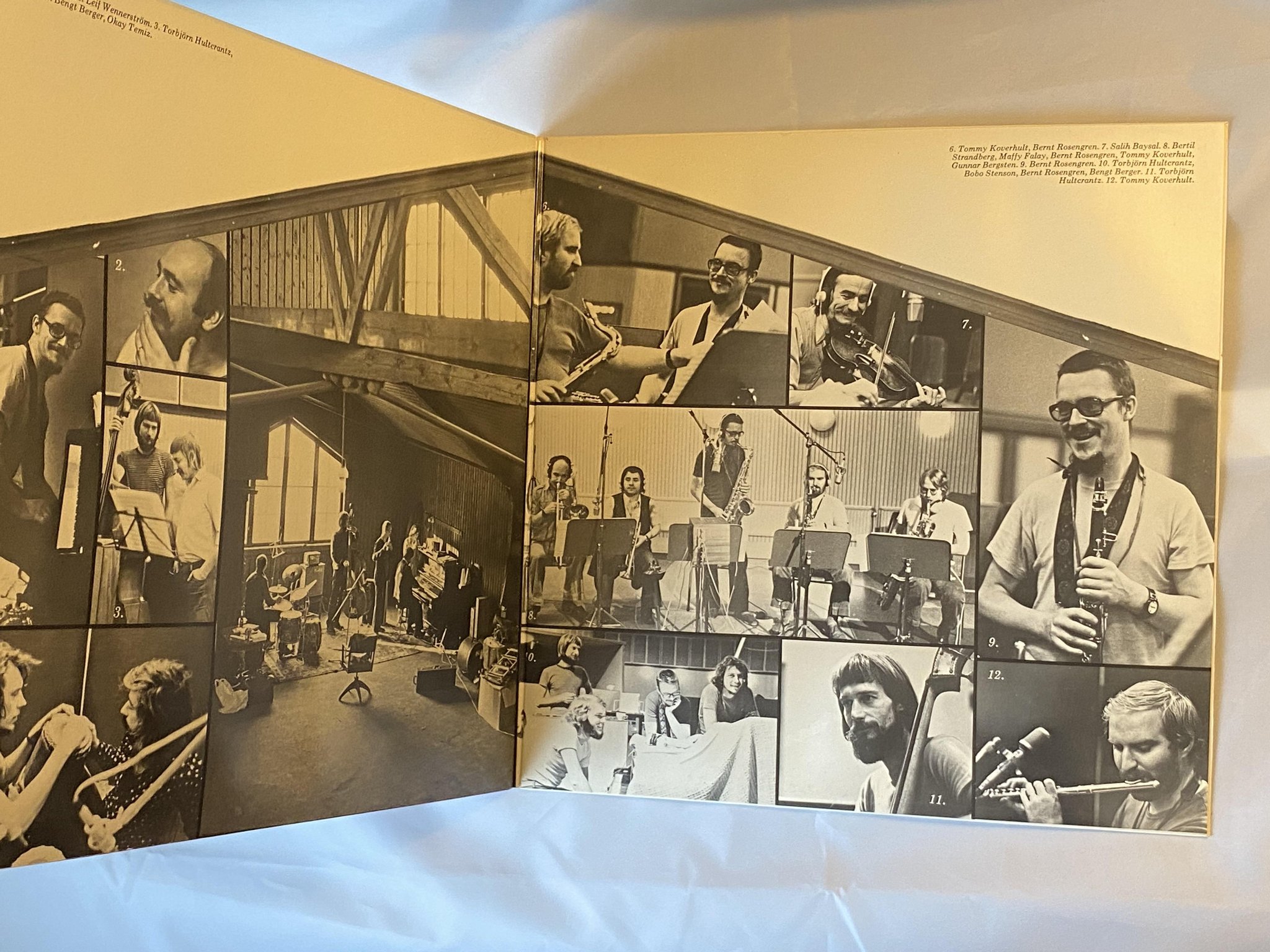 Omslagsbild för skivan BERNT ROSENGREN notes from the underground 2xLP -74 Swe HARVEST 4E 154-34959